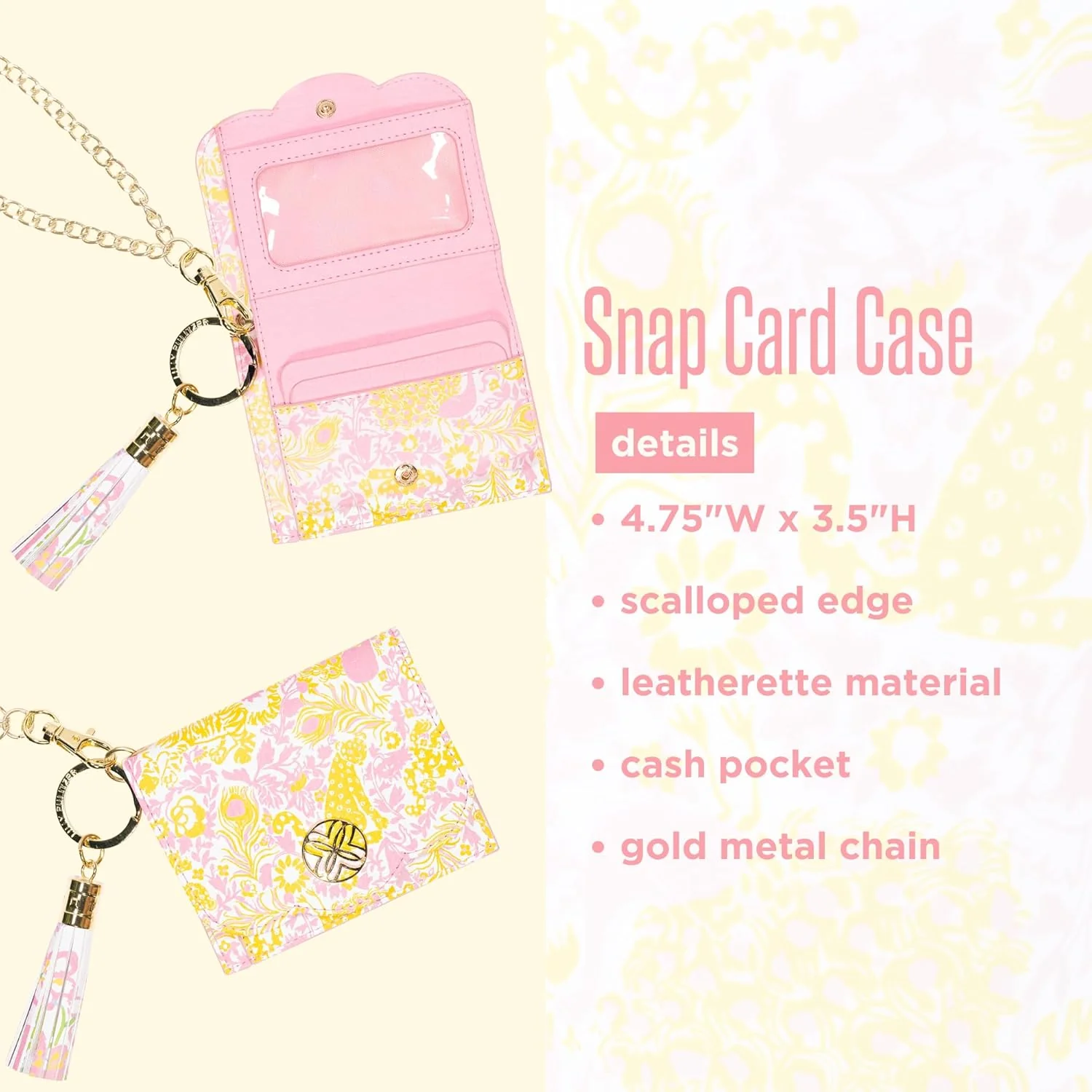 Lilly Pulitzer Snap ID Card Case - Image 3