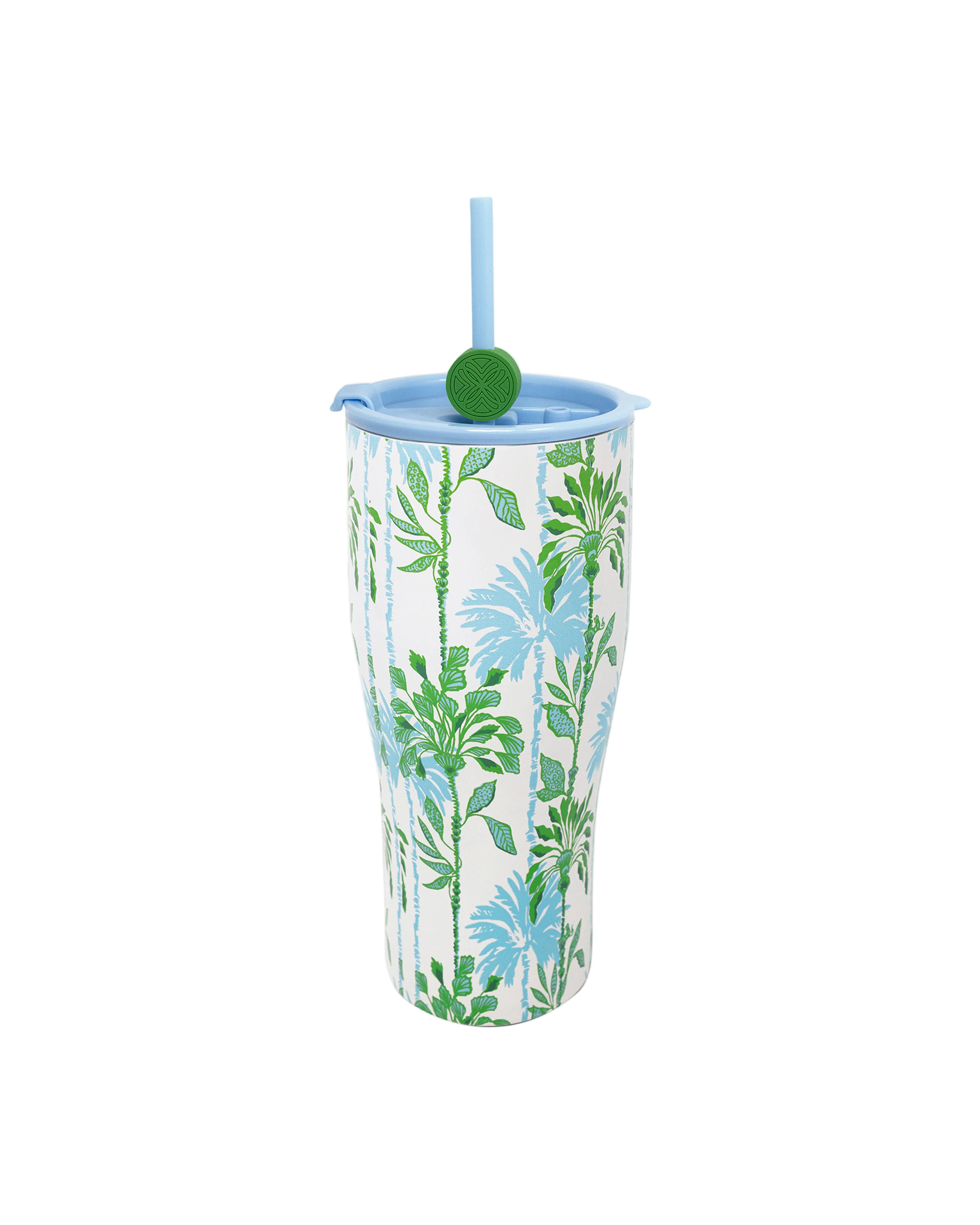 Lilly Pulitzer Stainless Steel Tumbler With Straw - Image 2