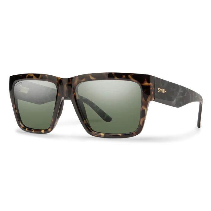 Smith Lineup Alpine Tortoise Frame - ChromaPop Polarized Gray Green Lens - Polarized Sunglasses