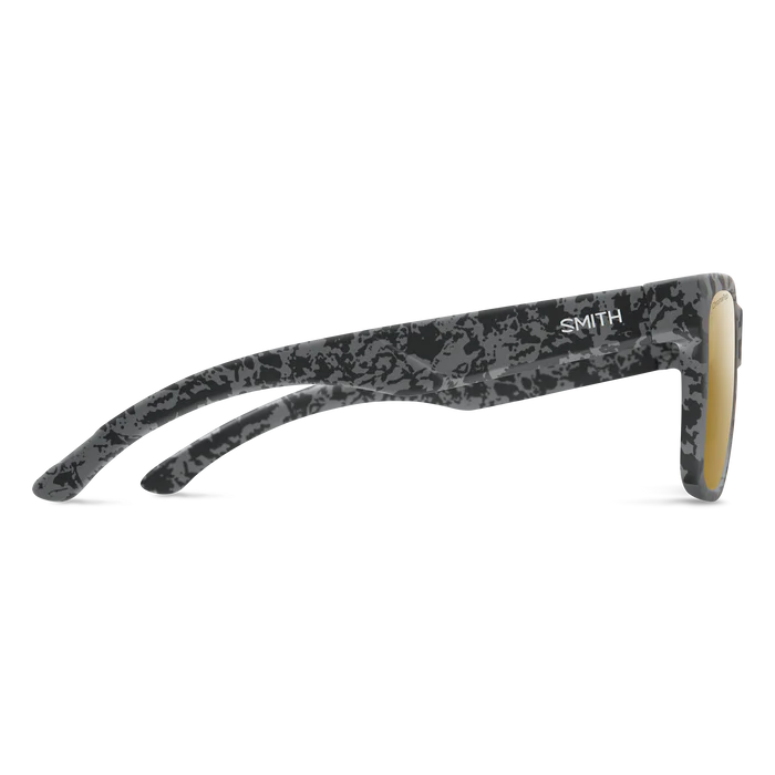 Smith Lowdown 2 Matte Gray Marble Frame - ChromaPop Polarized Bronze Mirror Lens - Polarized Sunglasses - Image 3