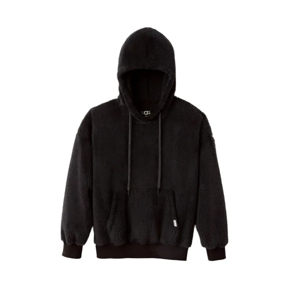 UGG Womens Loyra Sherpa Hoodie Sweatshirt - Image 2