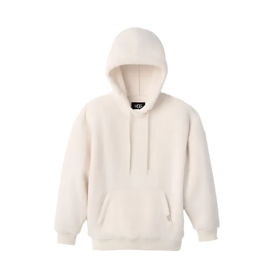 UGG Womens Loyra Sherpa Hoodie Sweatshirt - Image 4