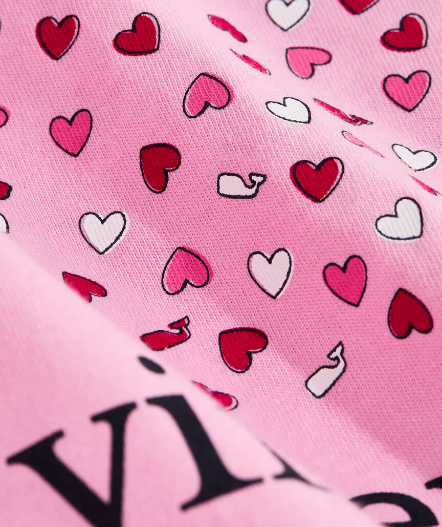 Vineyard Vines Womens Hearts and Whales Icon Long Sleeve Pocket T-Shirt - Image 5