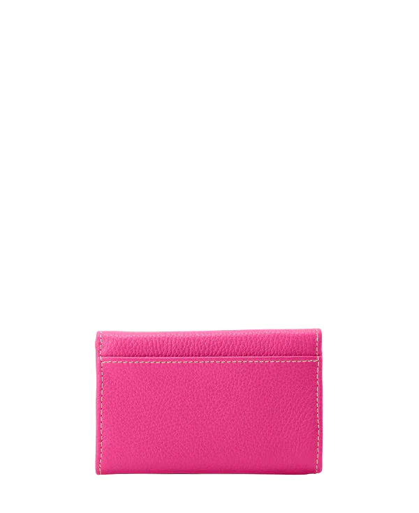 Dooney & Bourke Lucca Leather Flap Wallet - Image 4