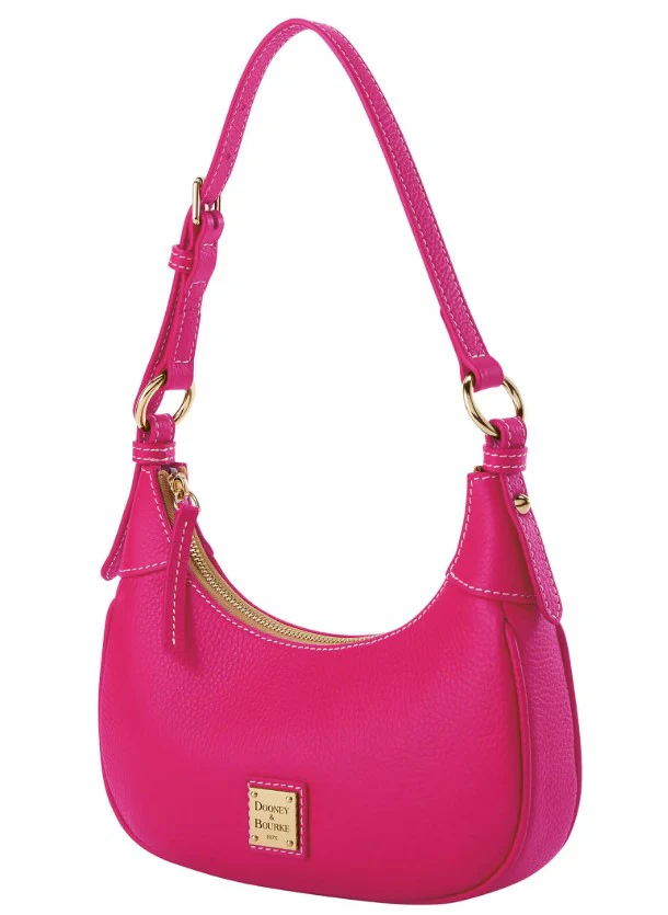 Dooney & Bourke Lucca Leather Hobo Handbag - Image 2