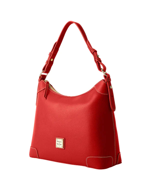 Dooney & Bourke Lucca Leather Hobo Handbag - Image 2