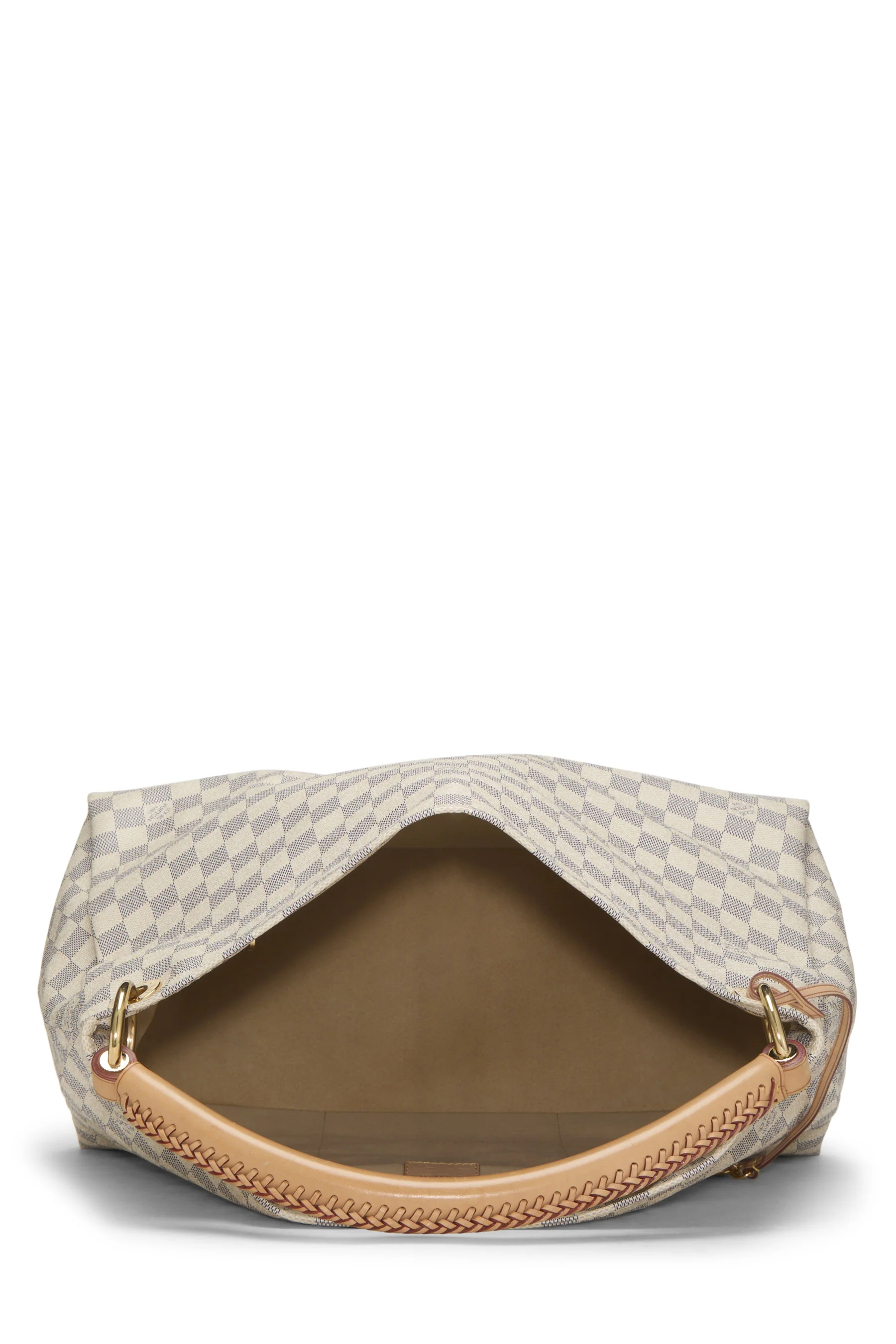 Louis Vuitton Damier Azur Artsy MM Shoulder Handbag - Image 6
