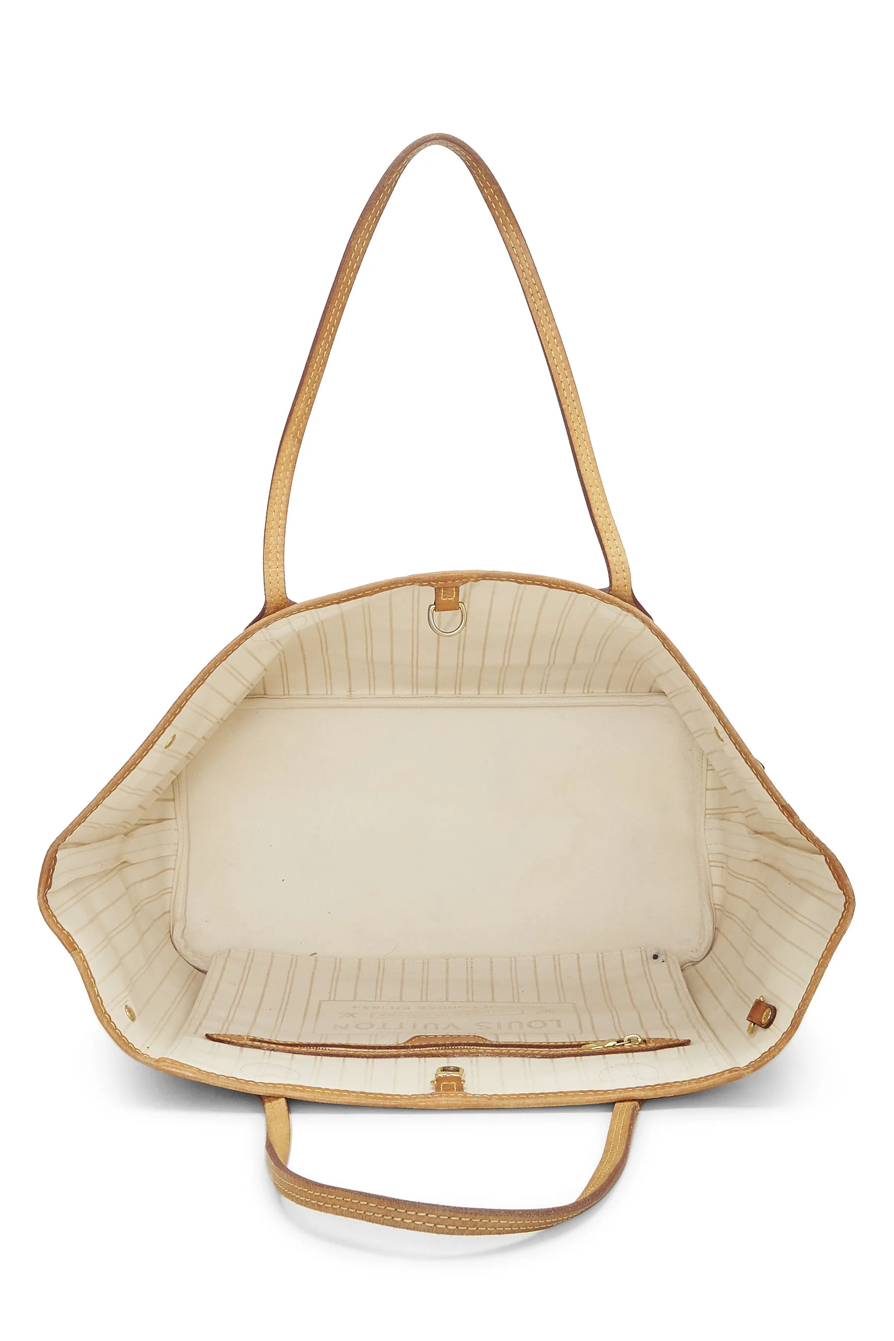 Louis Vuitton Damier Azur Neverfull Tote Handbag - Image 6