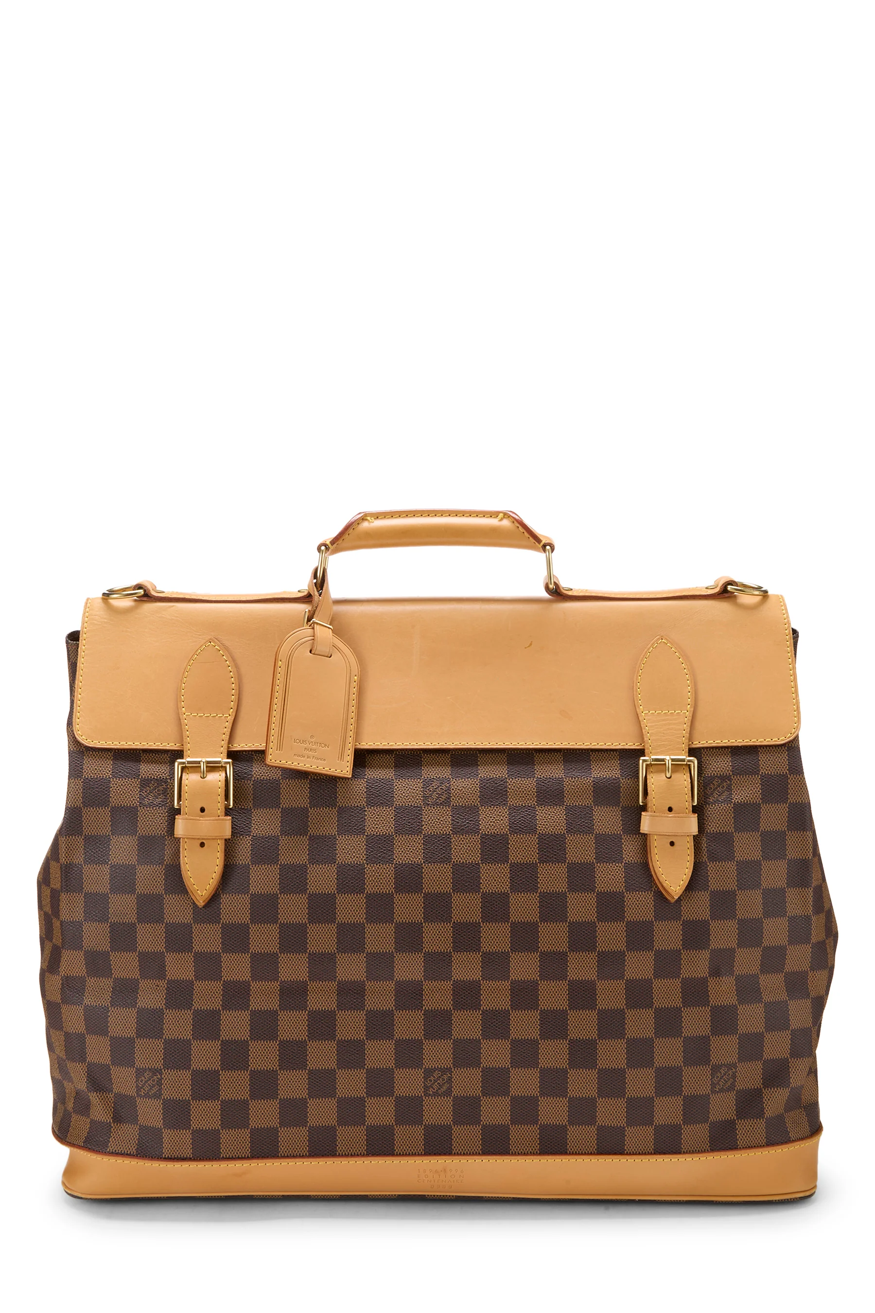 Louis Vuitton Damier Ebene Clipper Messenger Handbag