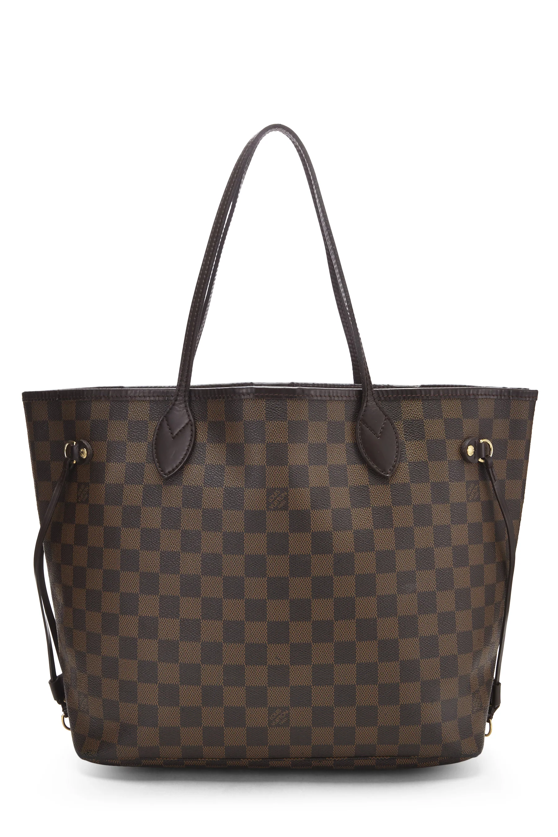 Louis Vuitton Damier Ebene Neverfull MM Tote Handbag