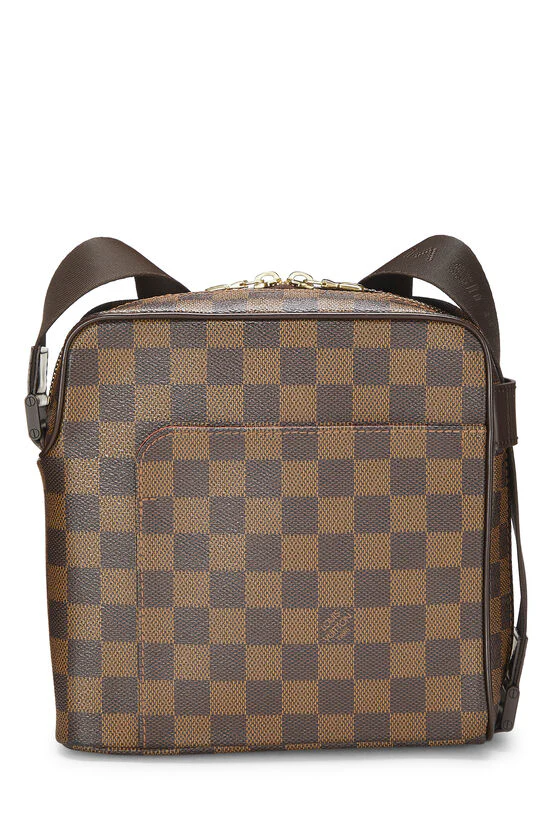 Louis Vuitton Damier Ebene Olav PM Shoulder Handbag