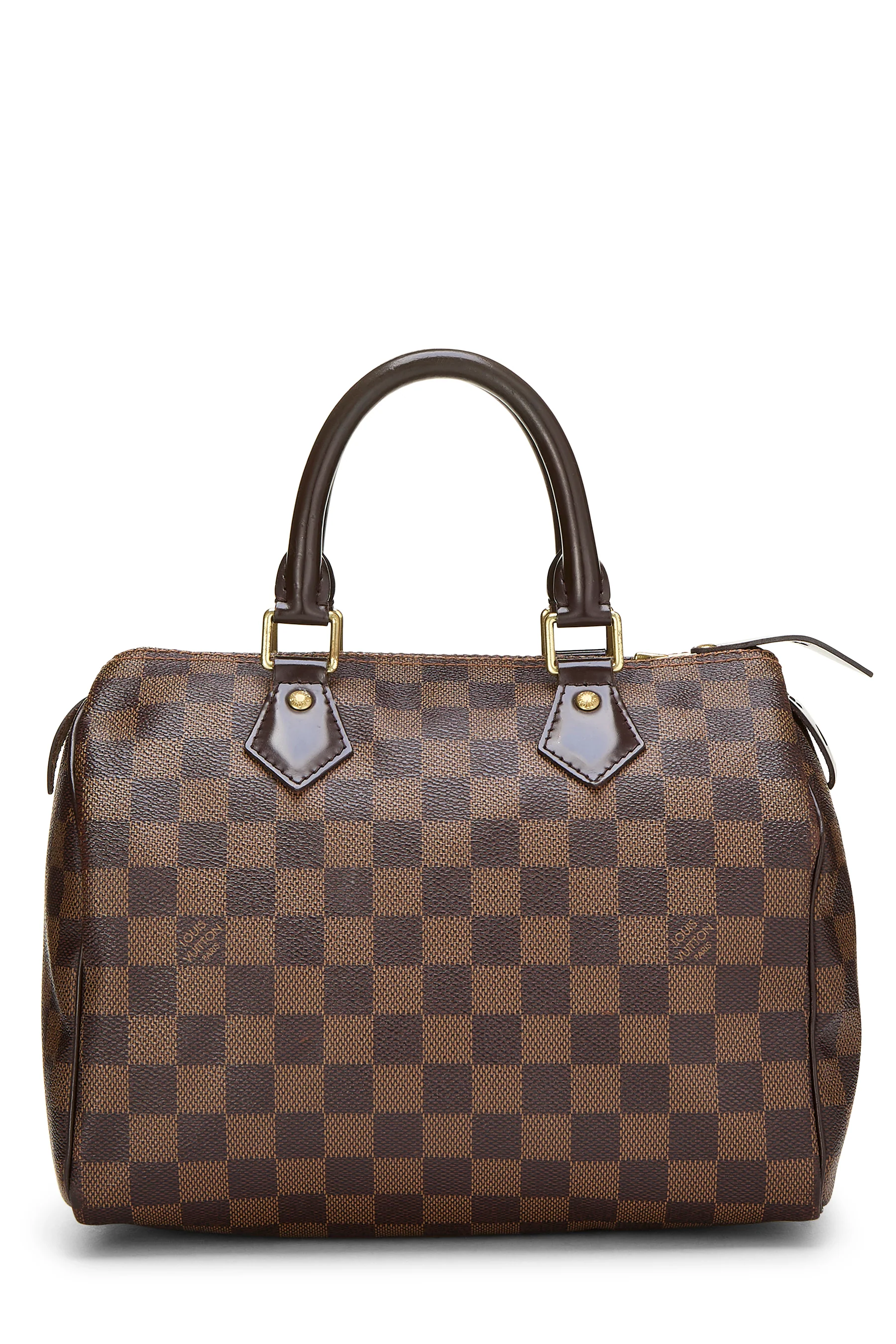 Louis Vuitton Damier Ebene Speedy Tote Handbag - Image 2