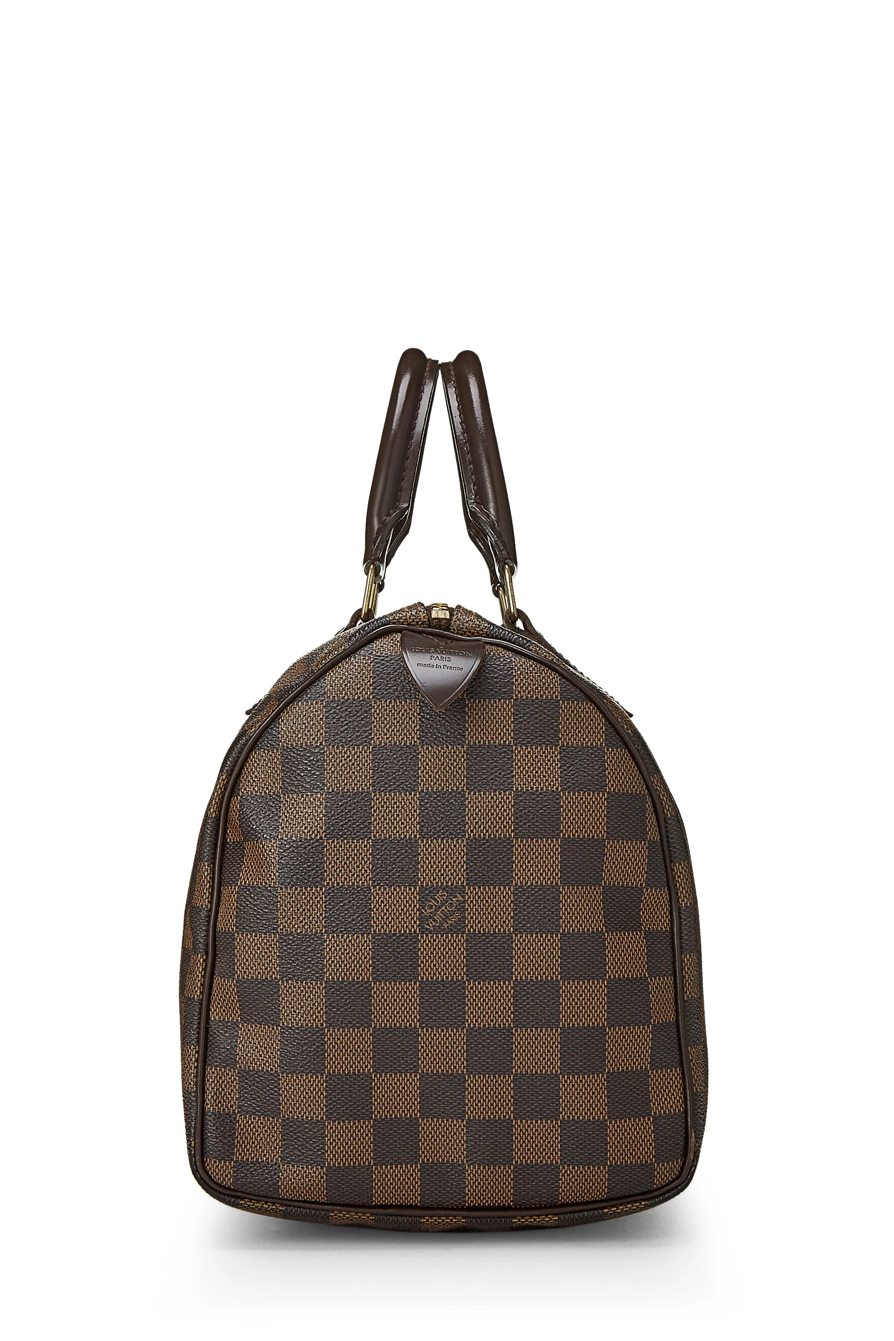 Louis Vuitton Damier Ebene Speedy 30 Tote Handbag - Image 3