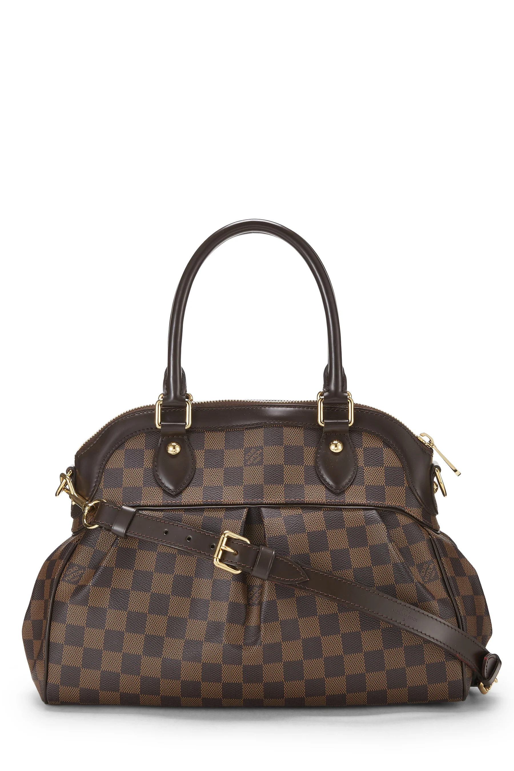 Louis Vuitton Damier Ebene Trevi PM Satchel Handbag - Image 3