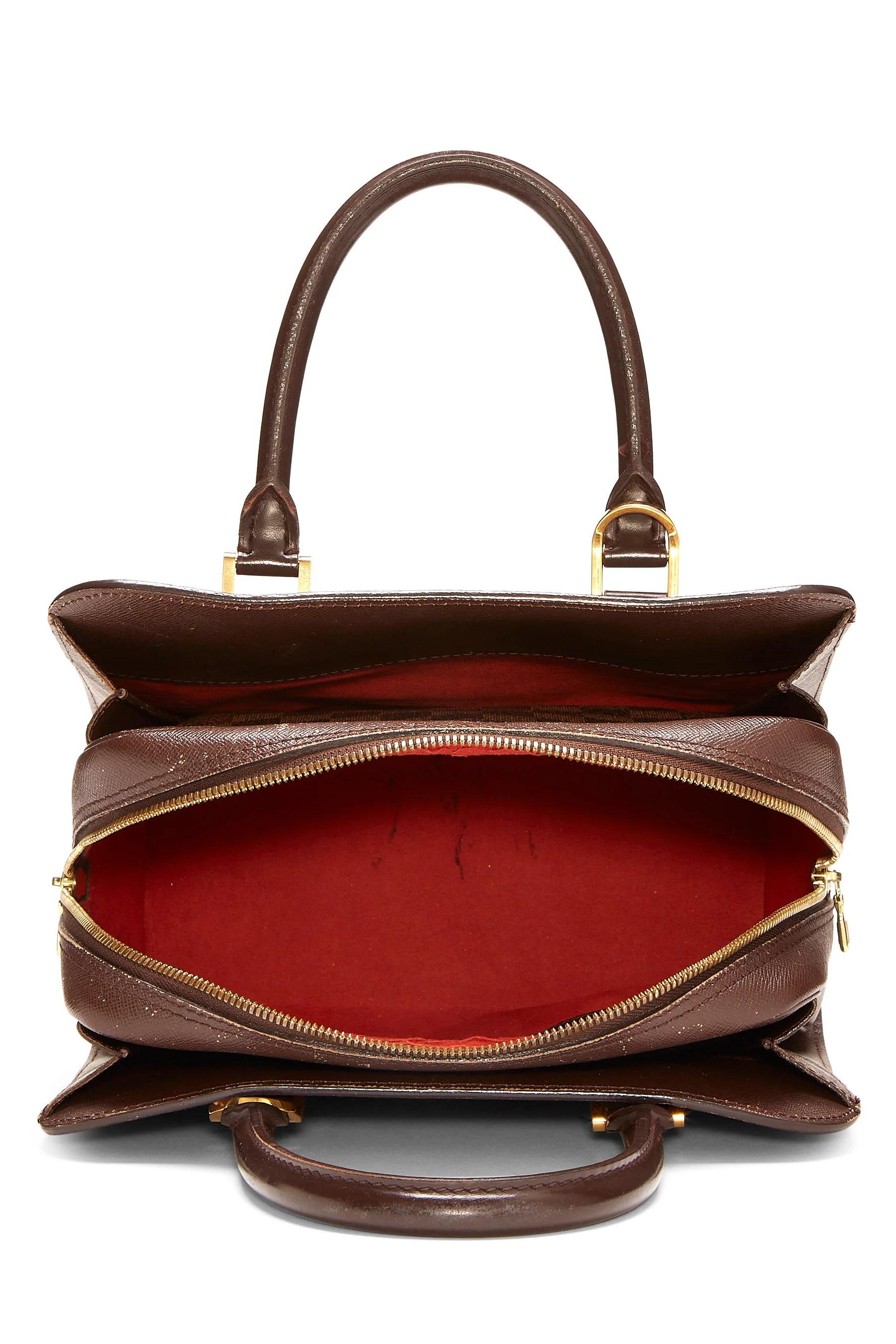 Louis Vuitton Damier Ebene Triana Tote Handbag - Image 4