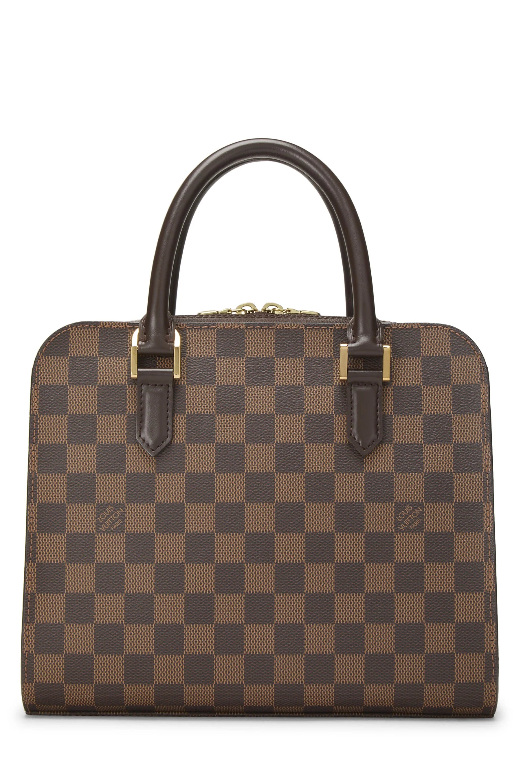 Louis Vuitton Damier Ebene Triana Tote Handbag