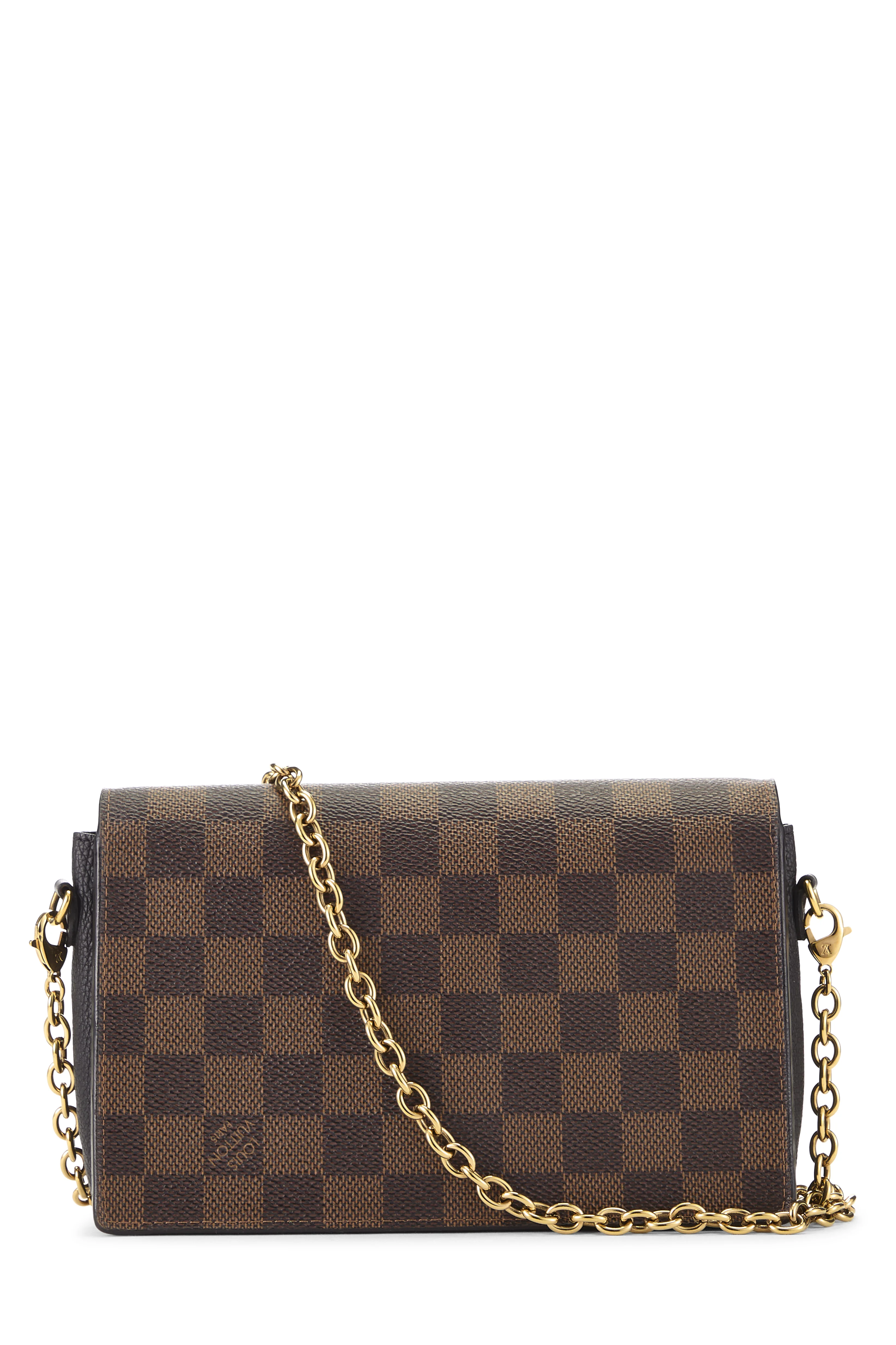 Louis Vuitton Ebene Vavin Wallet On Chain Crossbody Handbag - Image 4