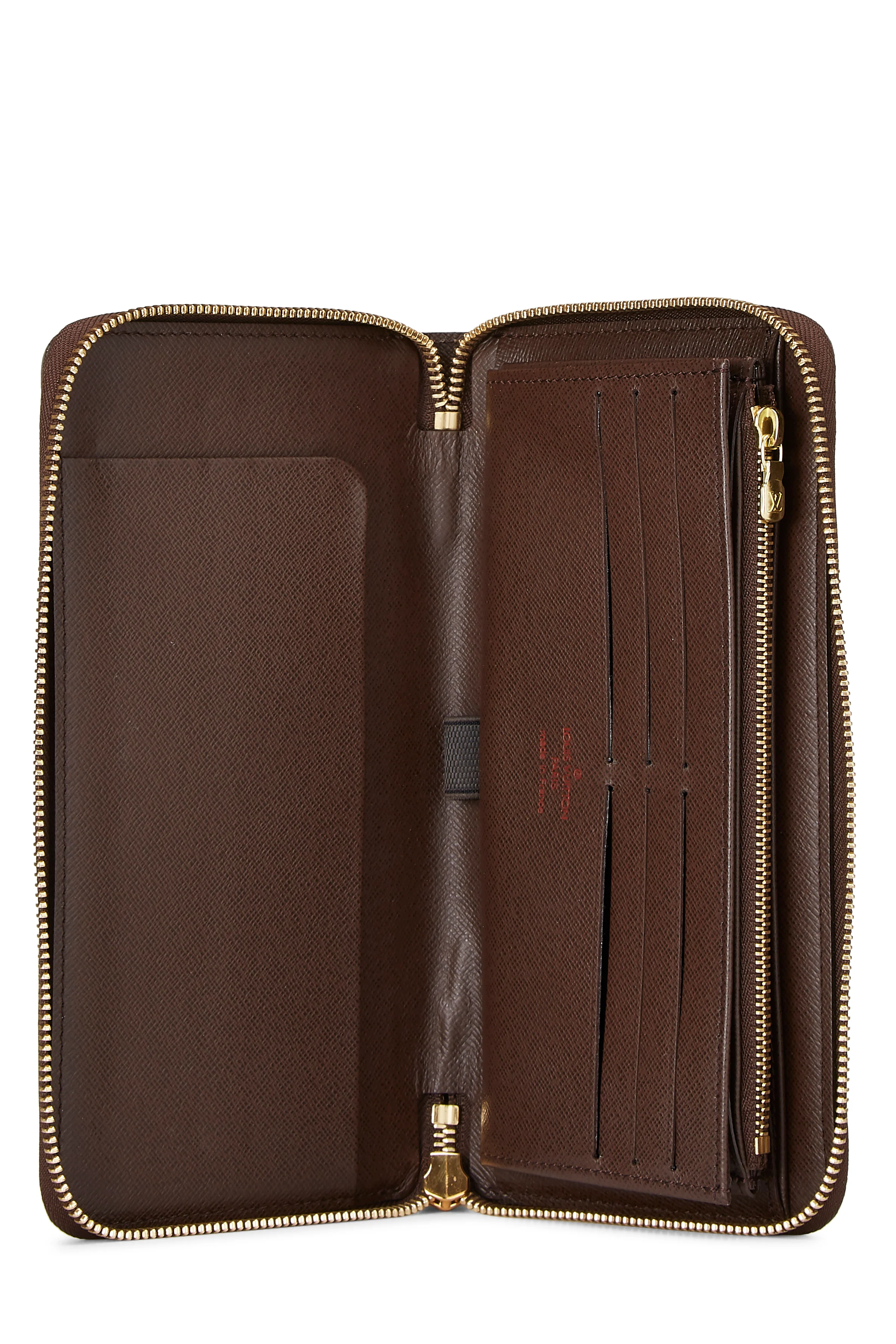 Louis Vuitton Damier Ebene Zippy Organizer Wallet - Image 4