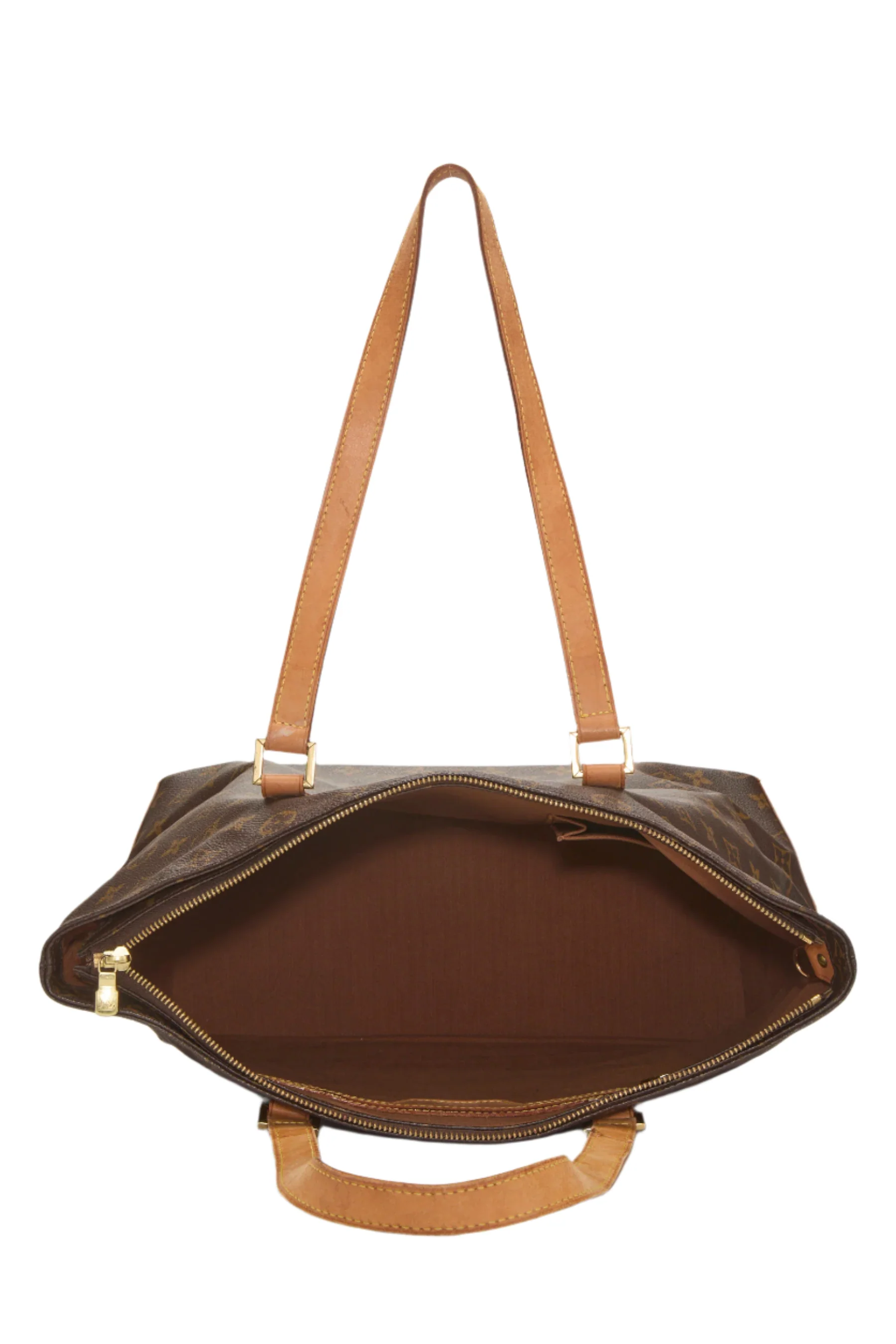 Louis Vuitton Monogram Cabas Mezzo Shoulder Handbag - Image 3