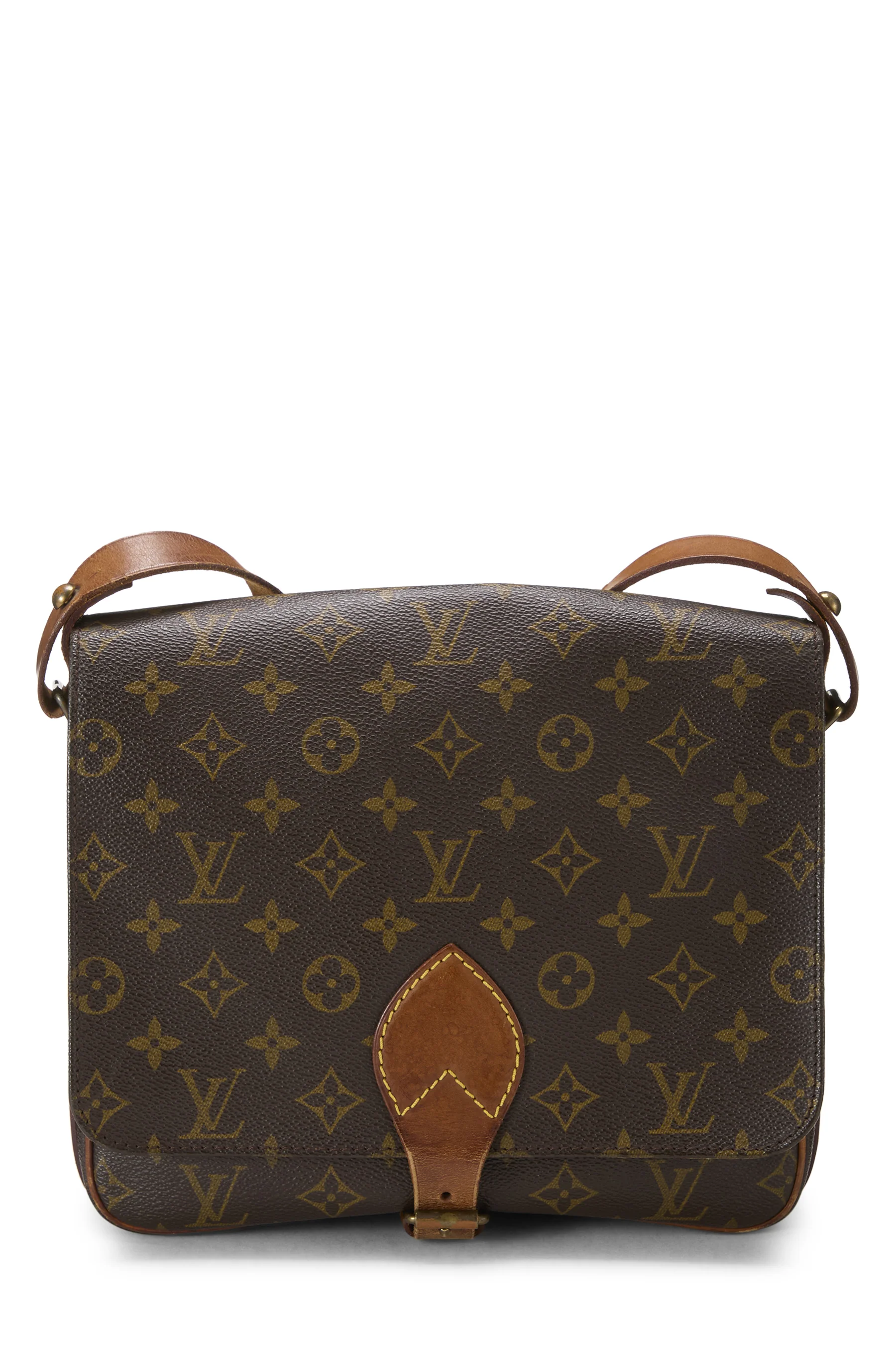 Louis Vuitton Monogram Cartouchiere GM Crossbody Handbag