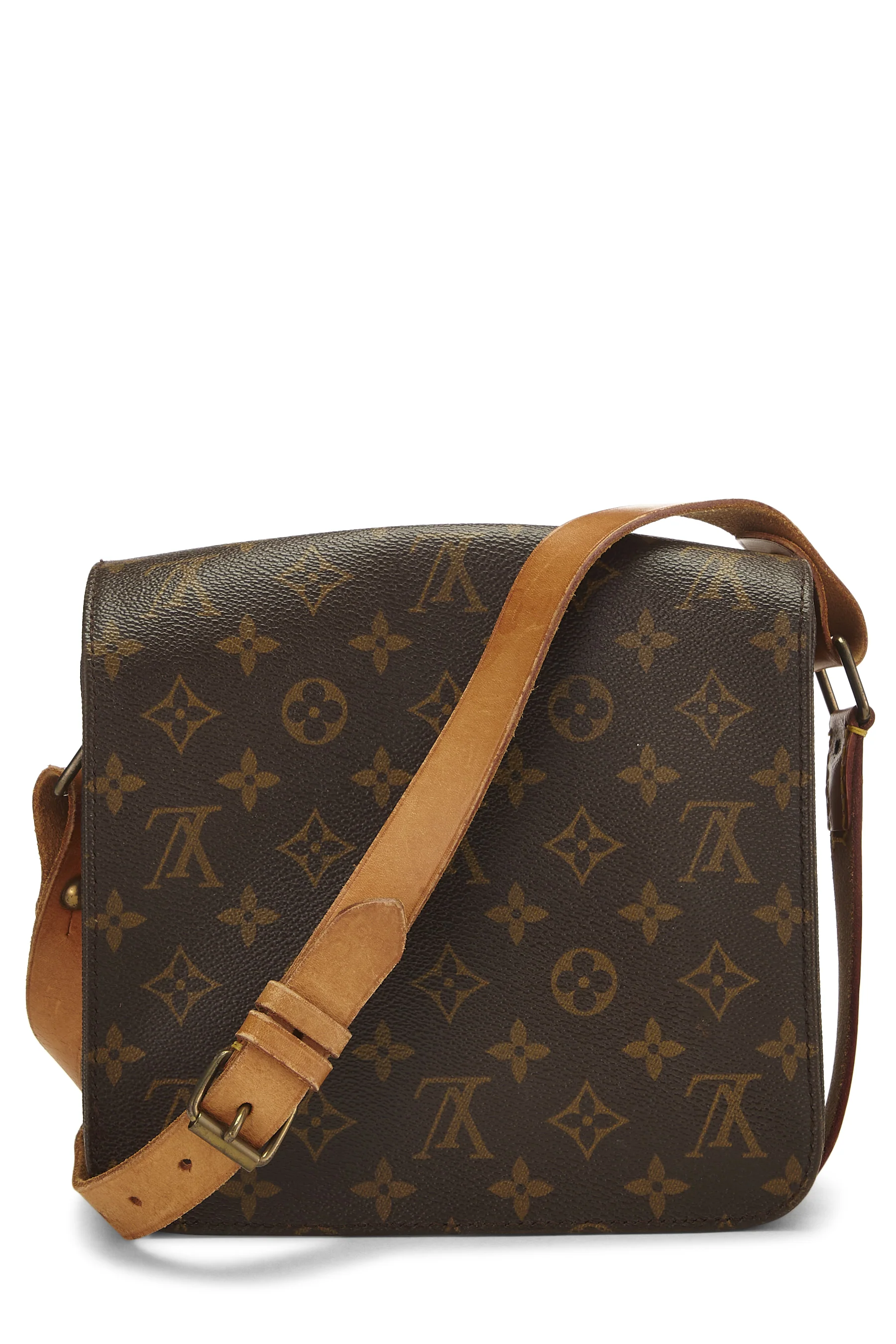 Louis Vuitton Monogram Cartouchiere MM Crossbody Handbag - Image 2