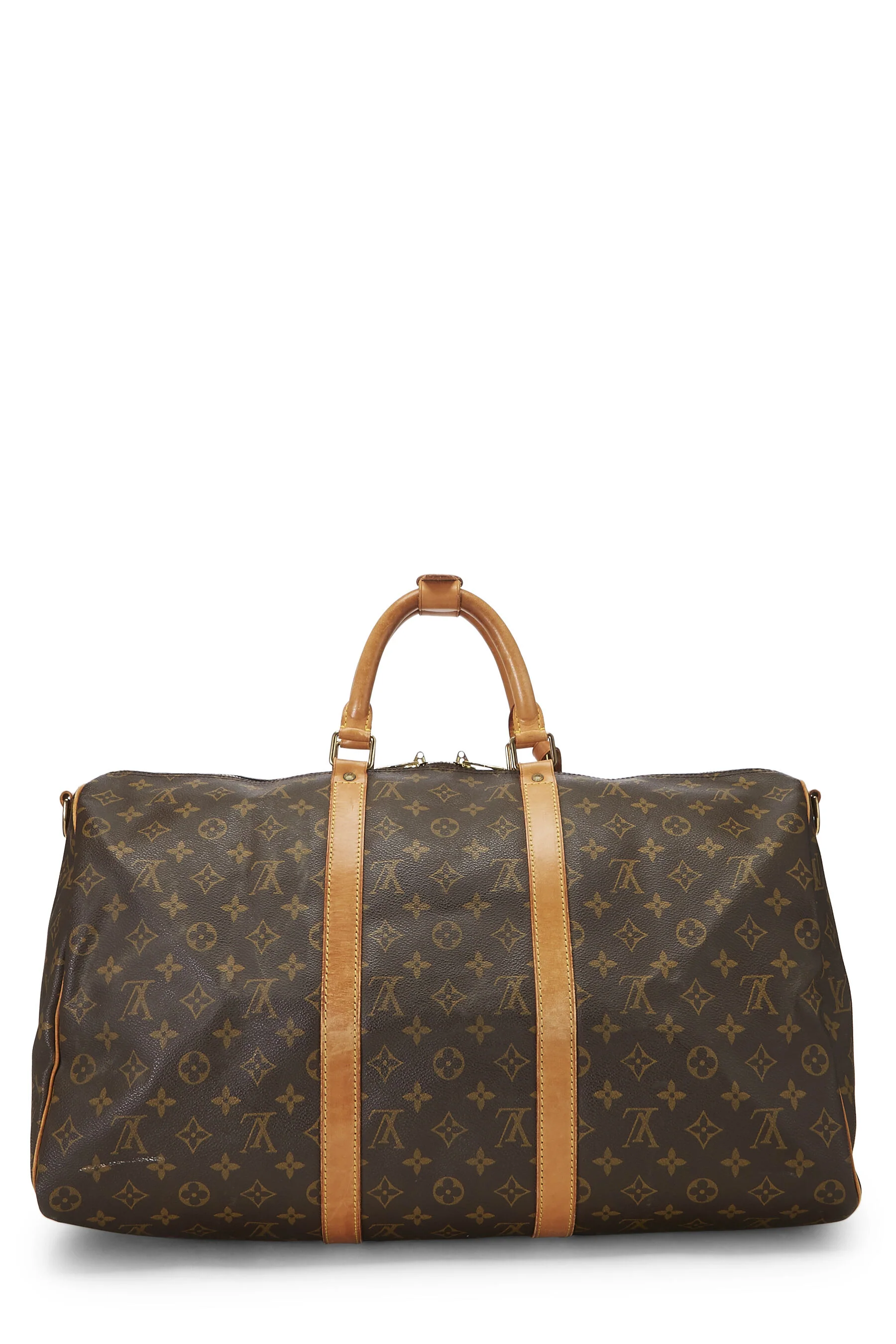 Louis Vuitton Monogram Keepall Bandouliere 50 Duffle Bag - Image 4