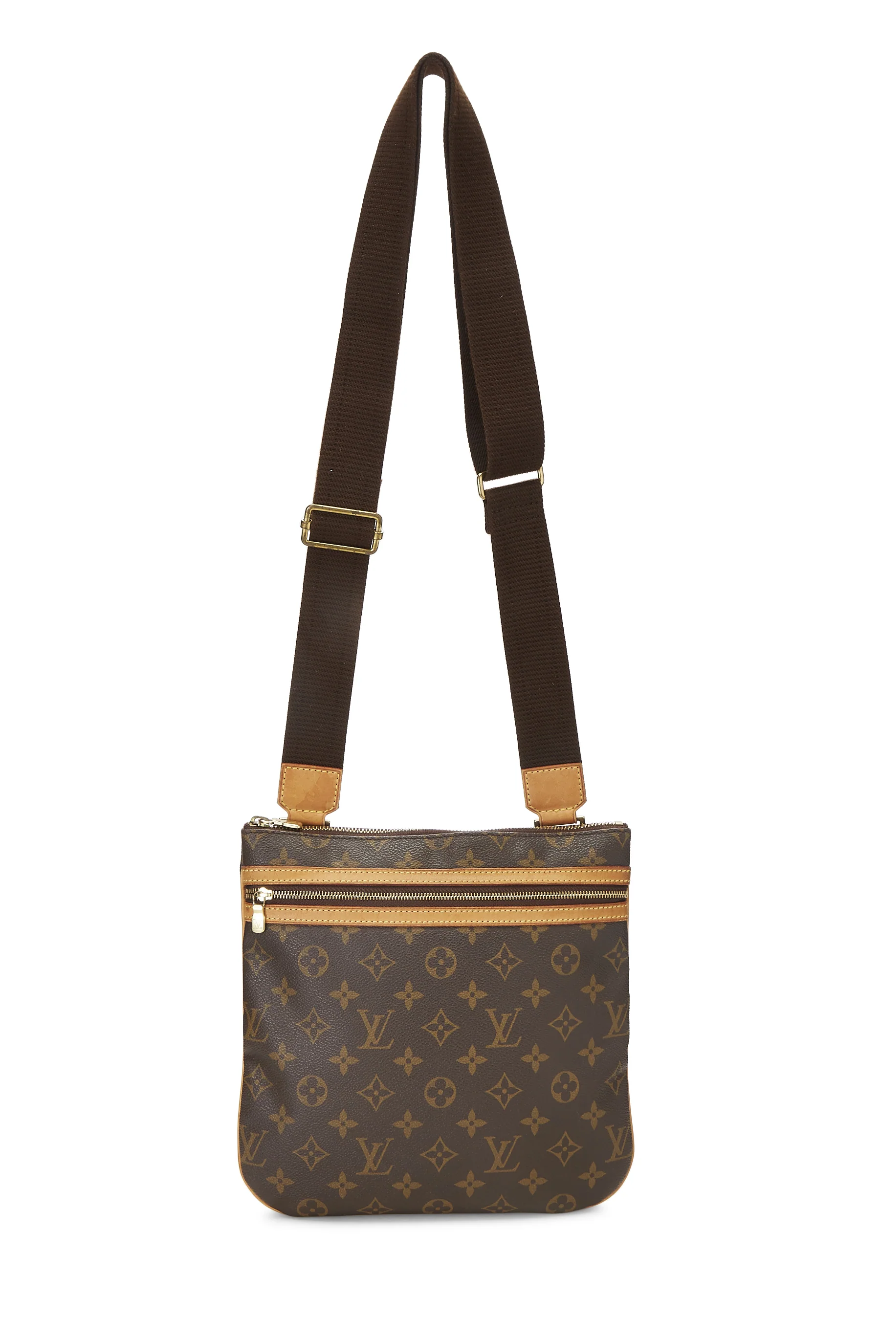 Louis Vuitton Monogram Canvas Pochette Bosphore Crossbody Handbag - Image 7