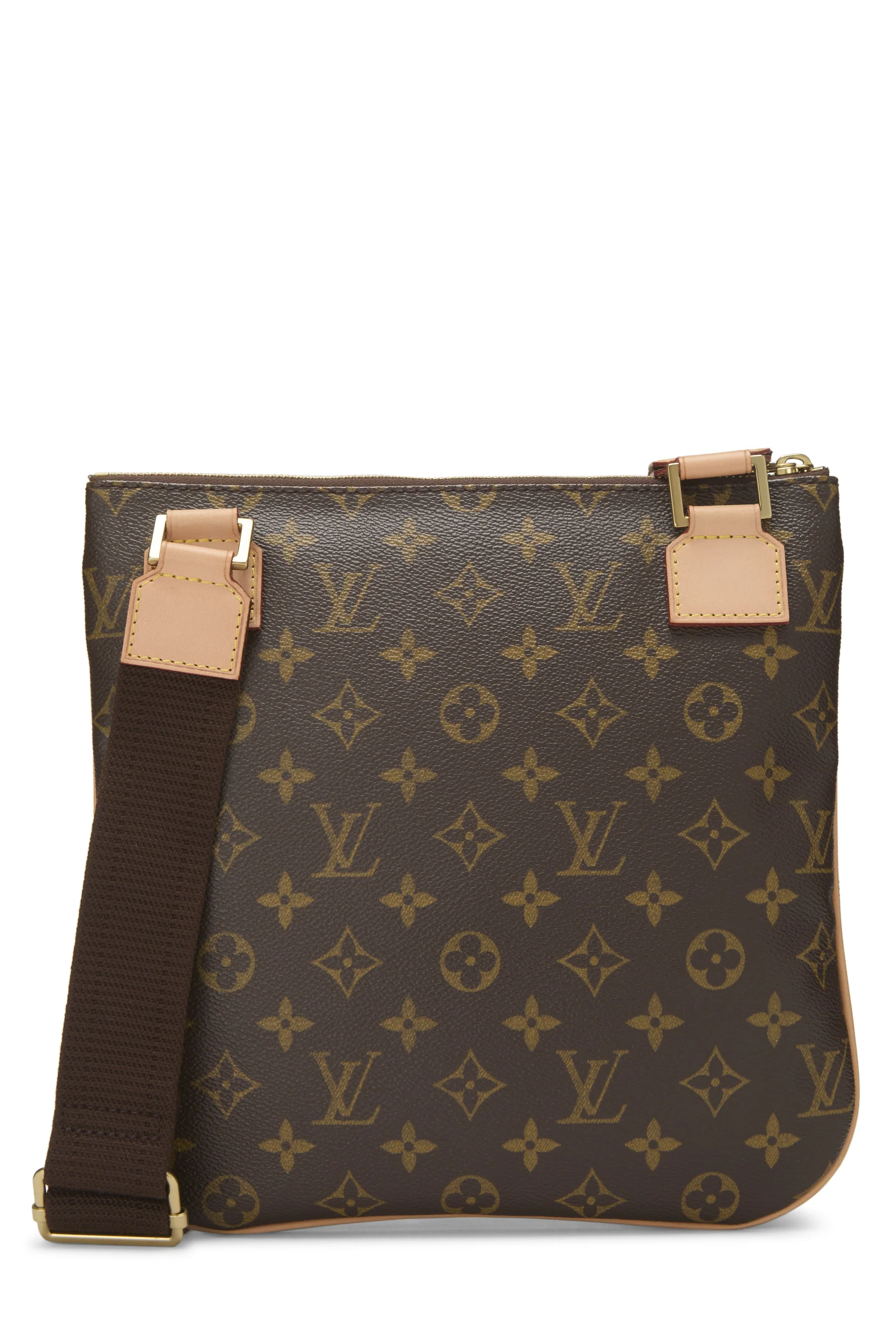 Louis Vuitton Monogram Pochette Bosphore Crossbody Handbag - Image 4