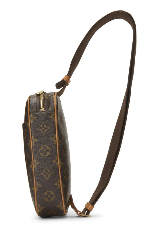 Louis Vuitton Monogram Pochette Gange Crossbody Handbag - Image 3