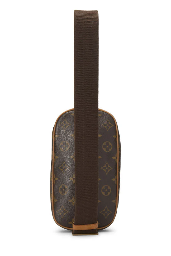 Louis Vuitton Monogram Pochette Gange Crossbody Handbag - Image 4