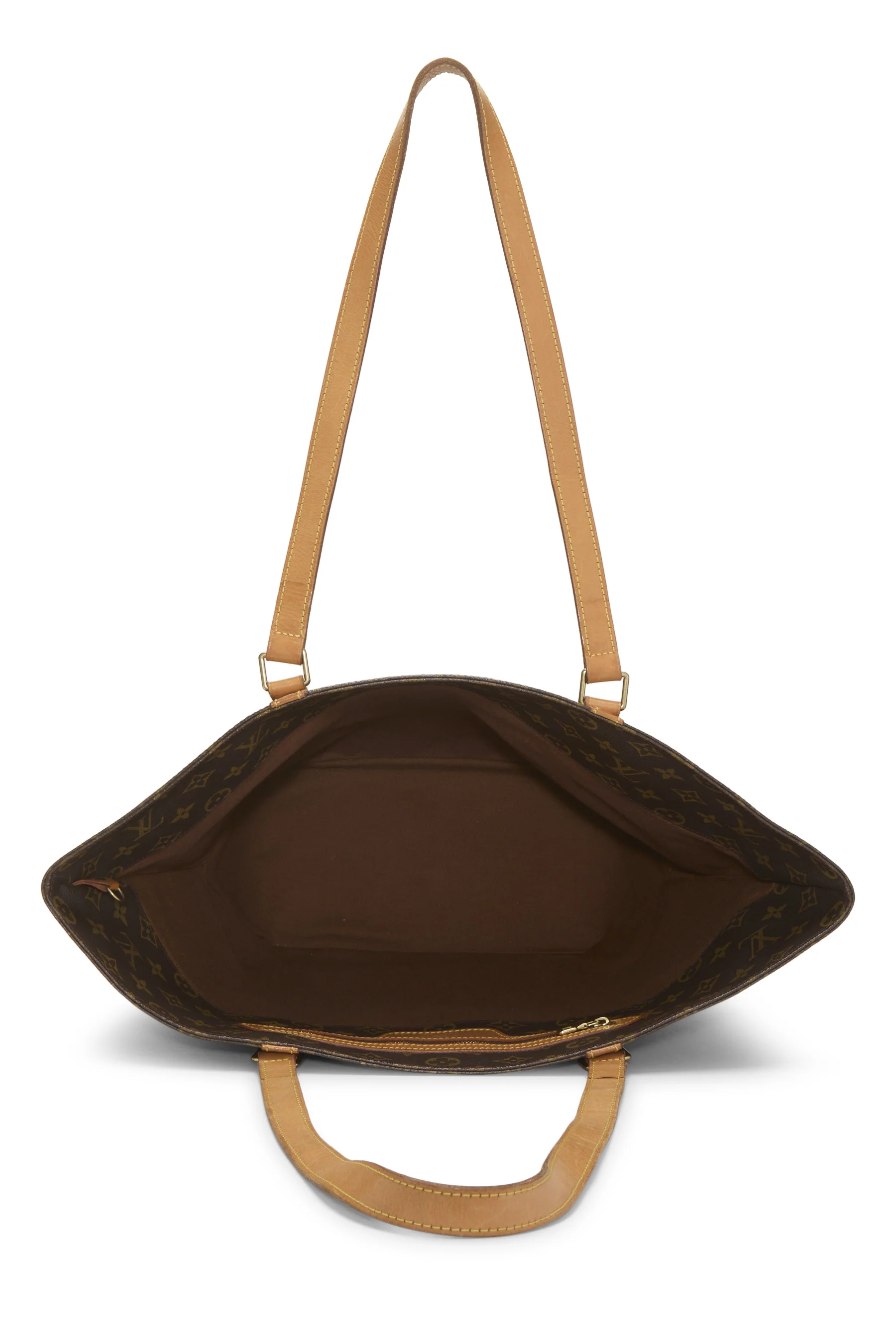 Louis Vuitton Monogram Sac Shopping Tote Handbag - Image 6