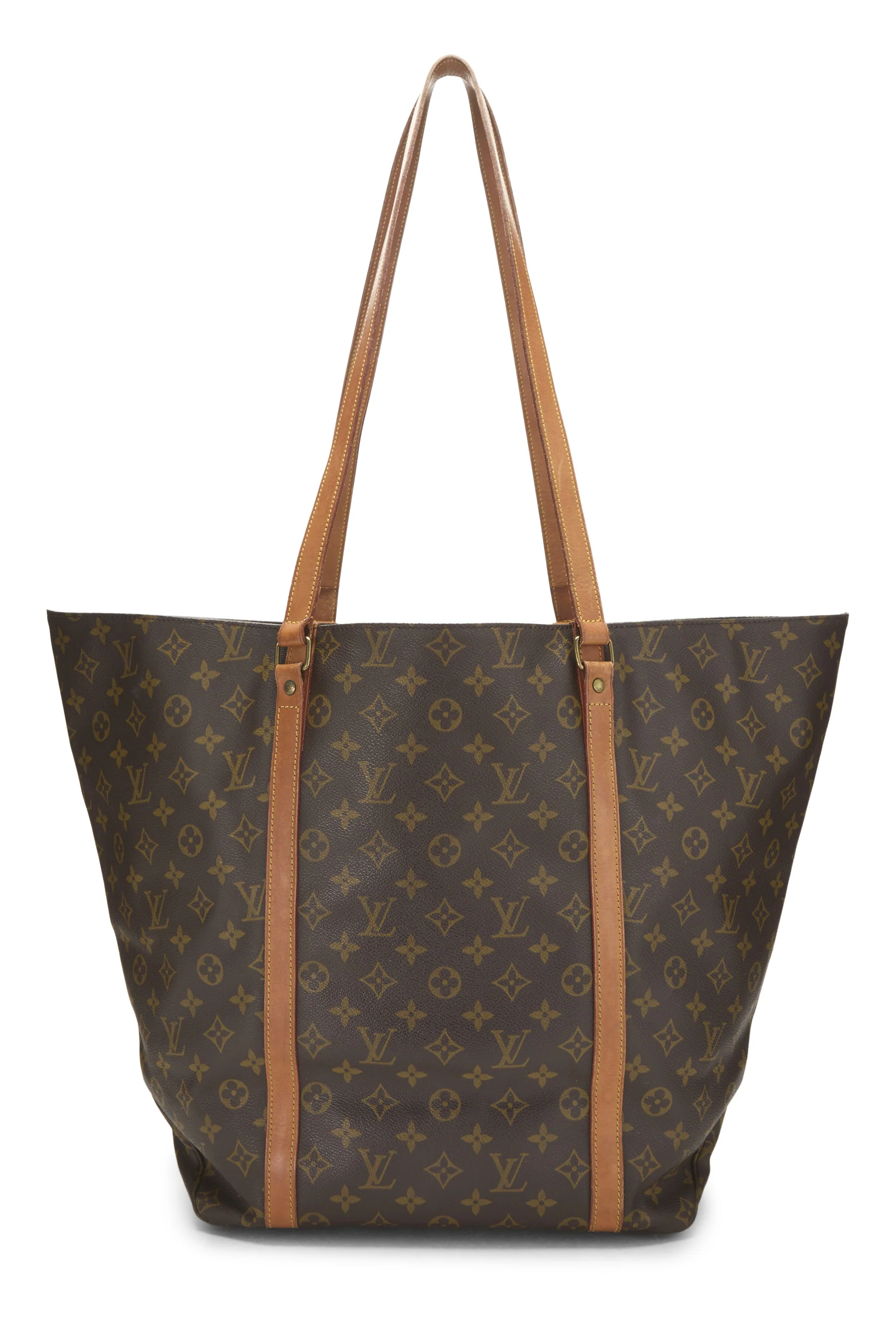 Louis Vuitton Monogram Sac Shopping GM Tote Handbag - Image 4