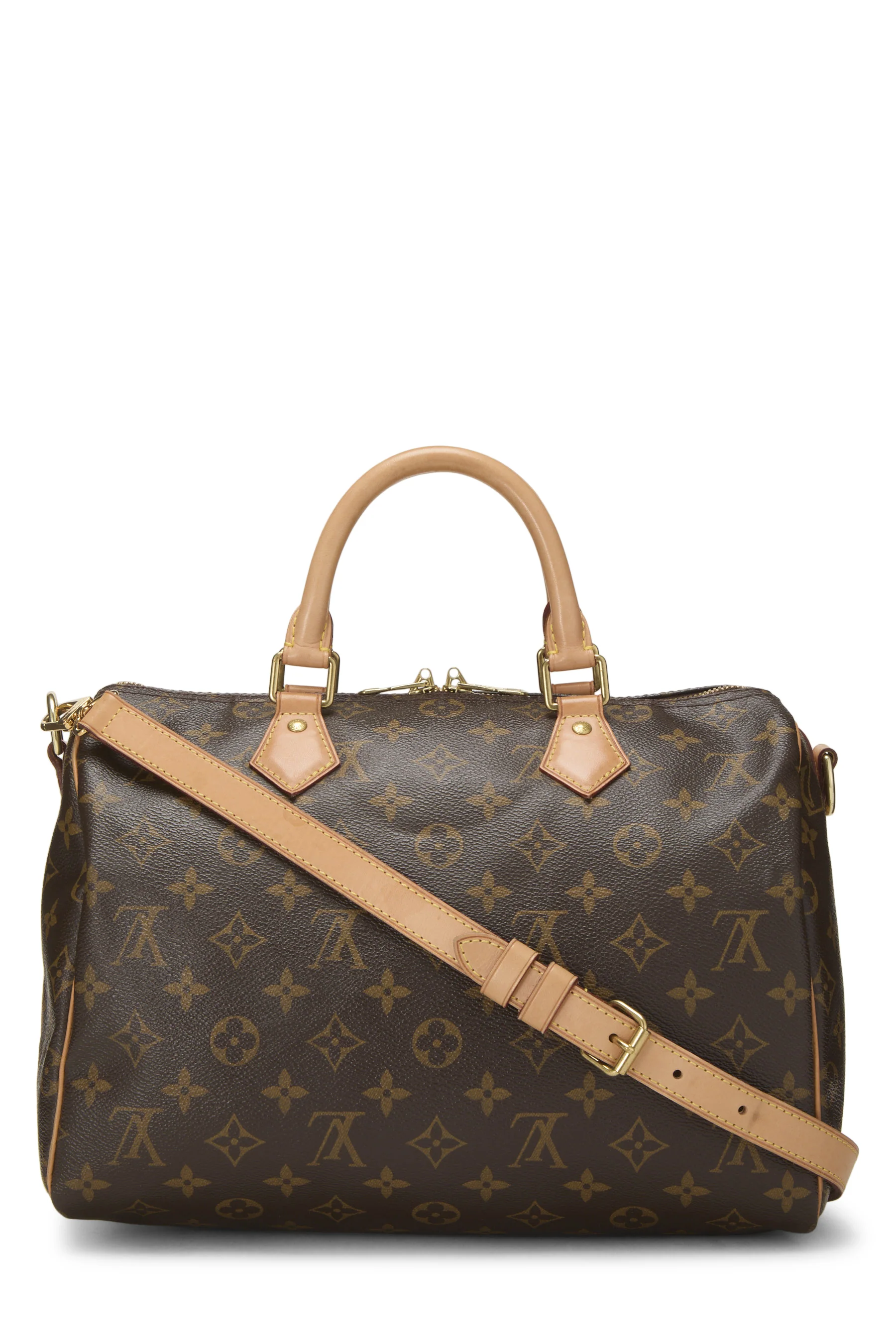Louis Vuitton Monogram Canvas Speedy Bandoulière 30 Tote Handbag - Image 3
