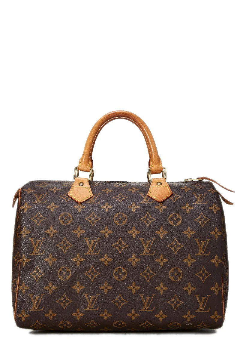 Louis Vuitton Monogram Speedy 30 Tote Bag