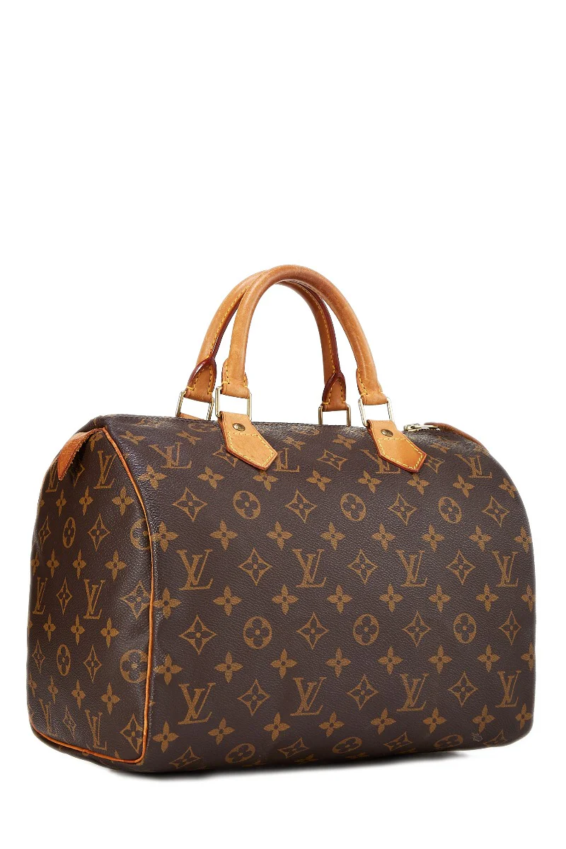 Louis Vuitton Monogram Speedy 30 Tote Bag - Image 3