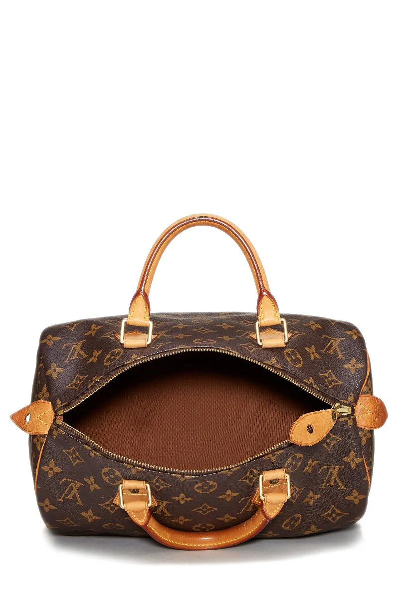 Louis Vuitton Monogram Speedy 30 Tote Bag - Image 6