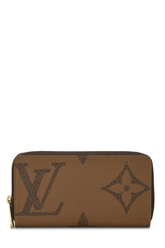 Louis Vuitton Monogram Reversed Giant Zippy Wallet