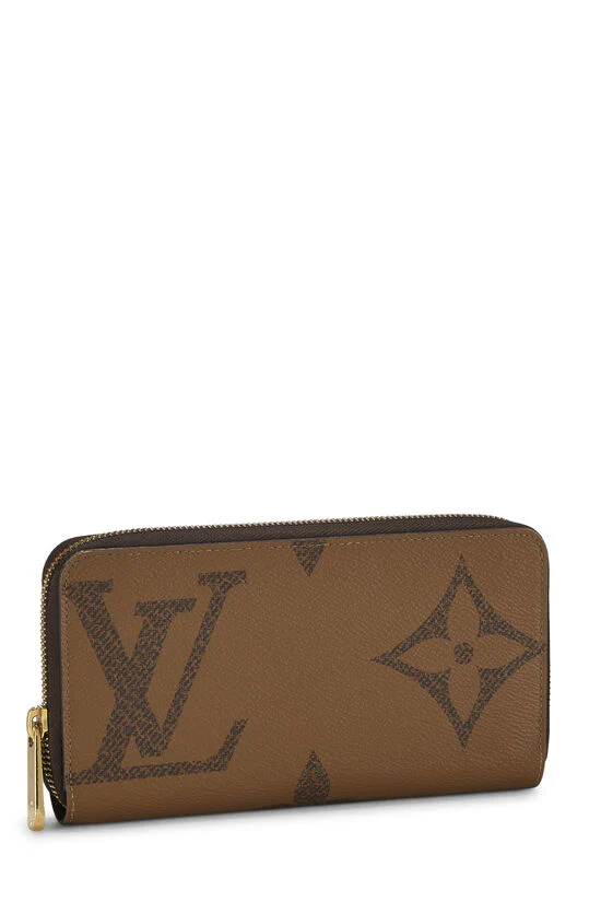 Louis Vuitton Monogram Reversed Giant Zippy Continental Wallet - Image 2