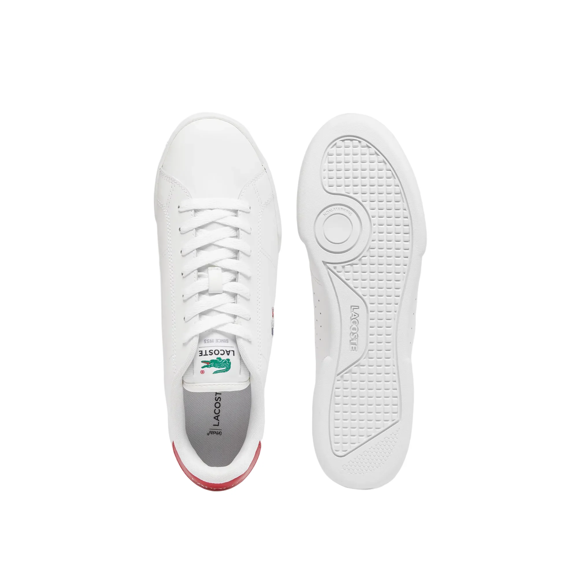 Lacoste Mens Carnaby Cup Leather Sneakers - Image 4