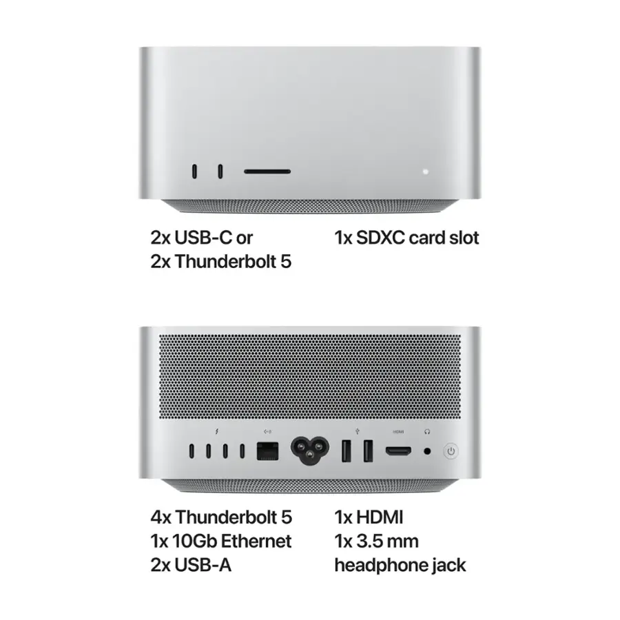 Apple Mac Studio M4 Max Chip 512GB SSD - Silver - Image 3