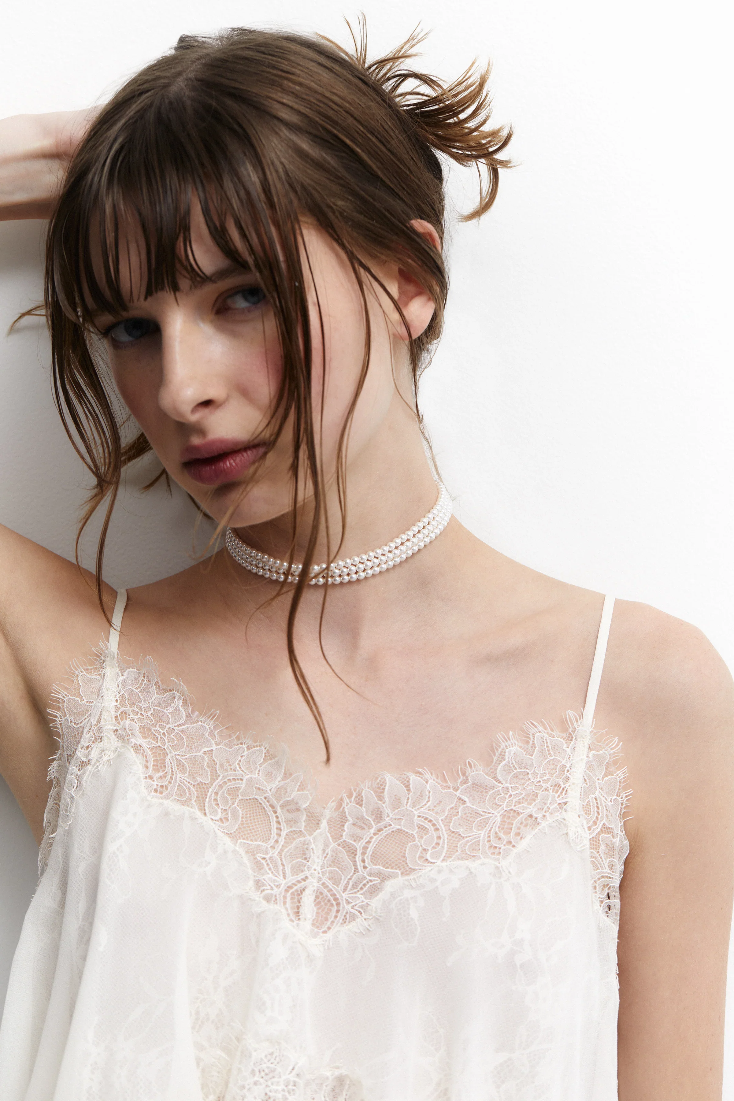 Nadri Madrid 4mm Pearl Choker Necklace - Image 4