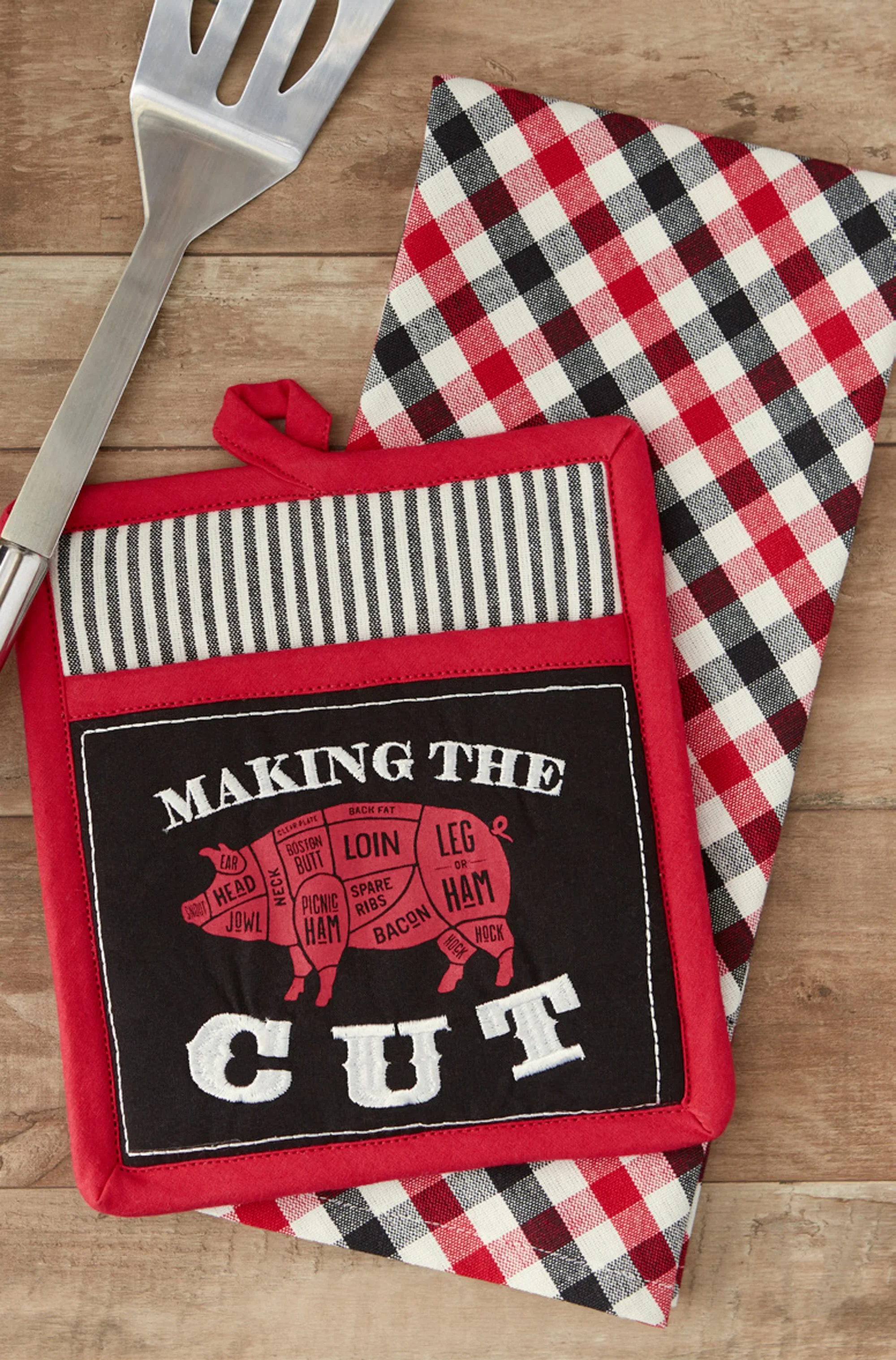 Design Imports Make the Cut Potholder Gift Set - Image 5
