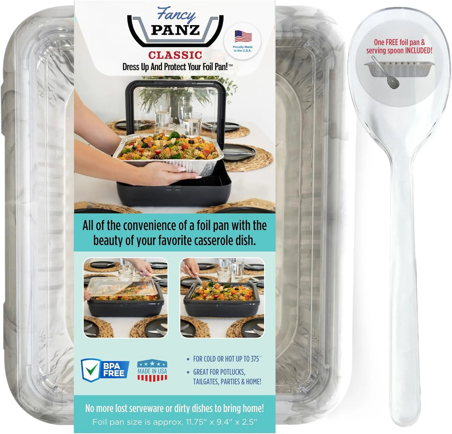 Fancy Panz Classic Food Serving Tray