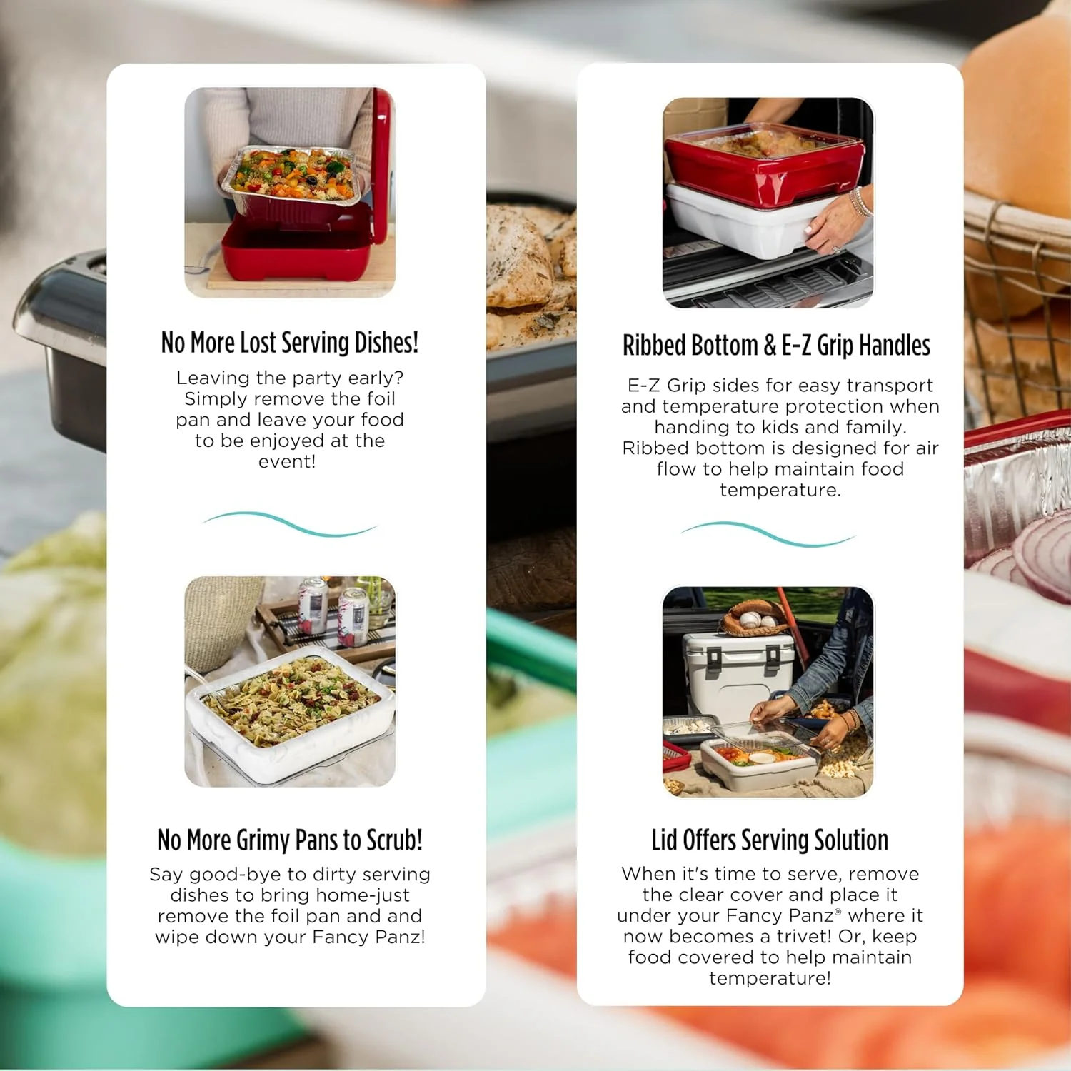 Fancy Panz Classic Food Serving Tray - Image 5