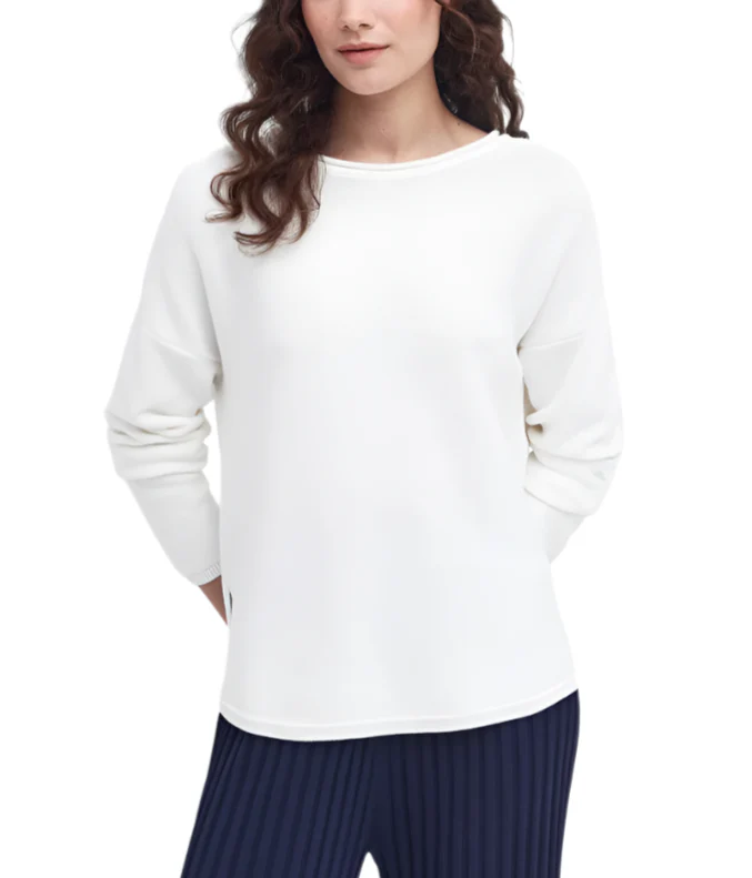 Barbour Womens Marine Knitted Jumper Sweater - Image 2