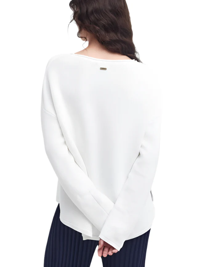 Barbour Womens Marine Knitted Jumper Sweater - Image 3