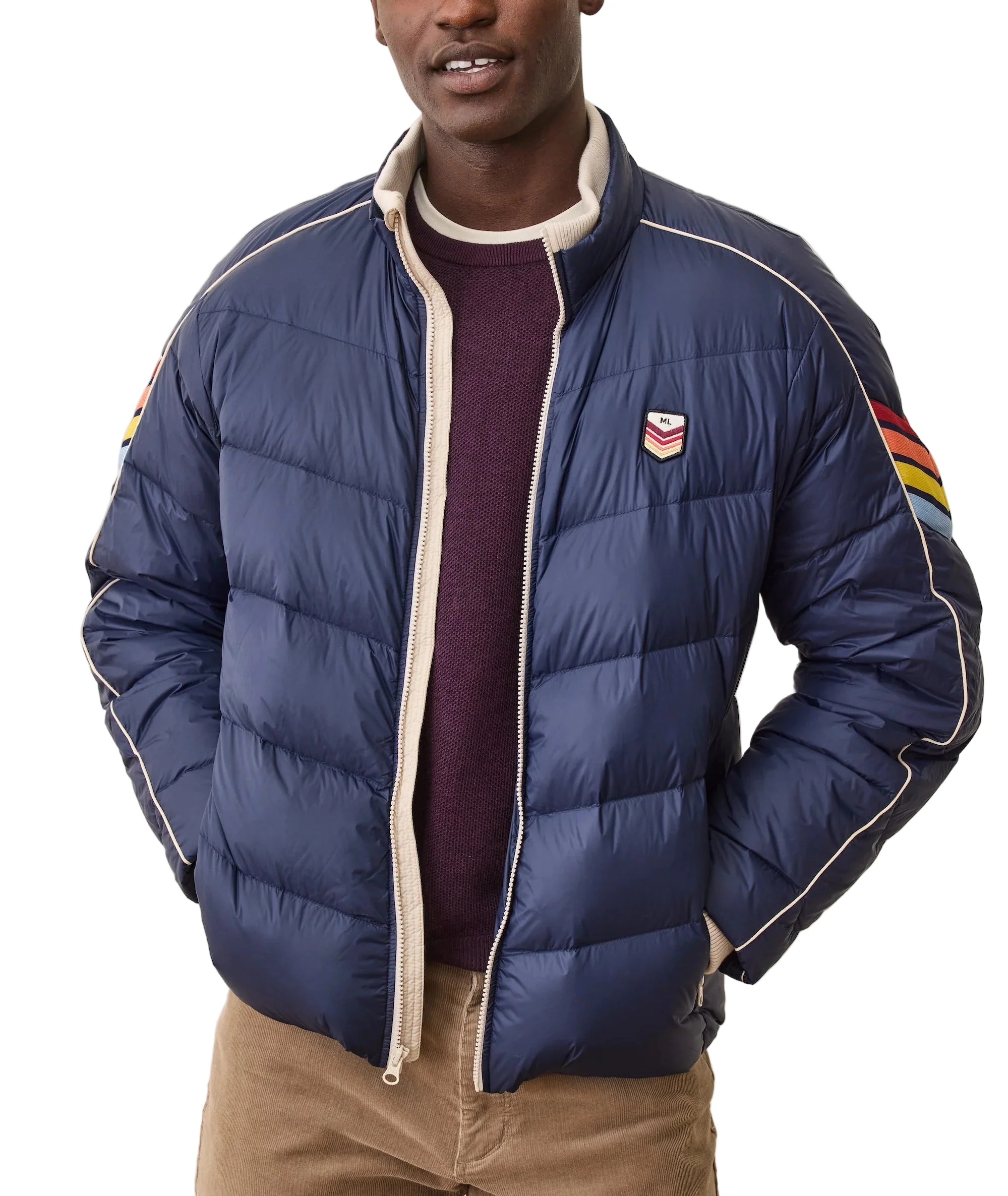 Marine Layer Mens Bode Puffer Jacket - Image 2