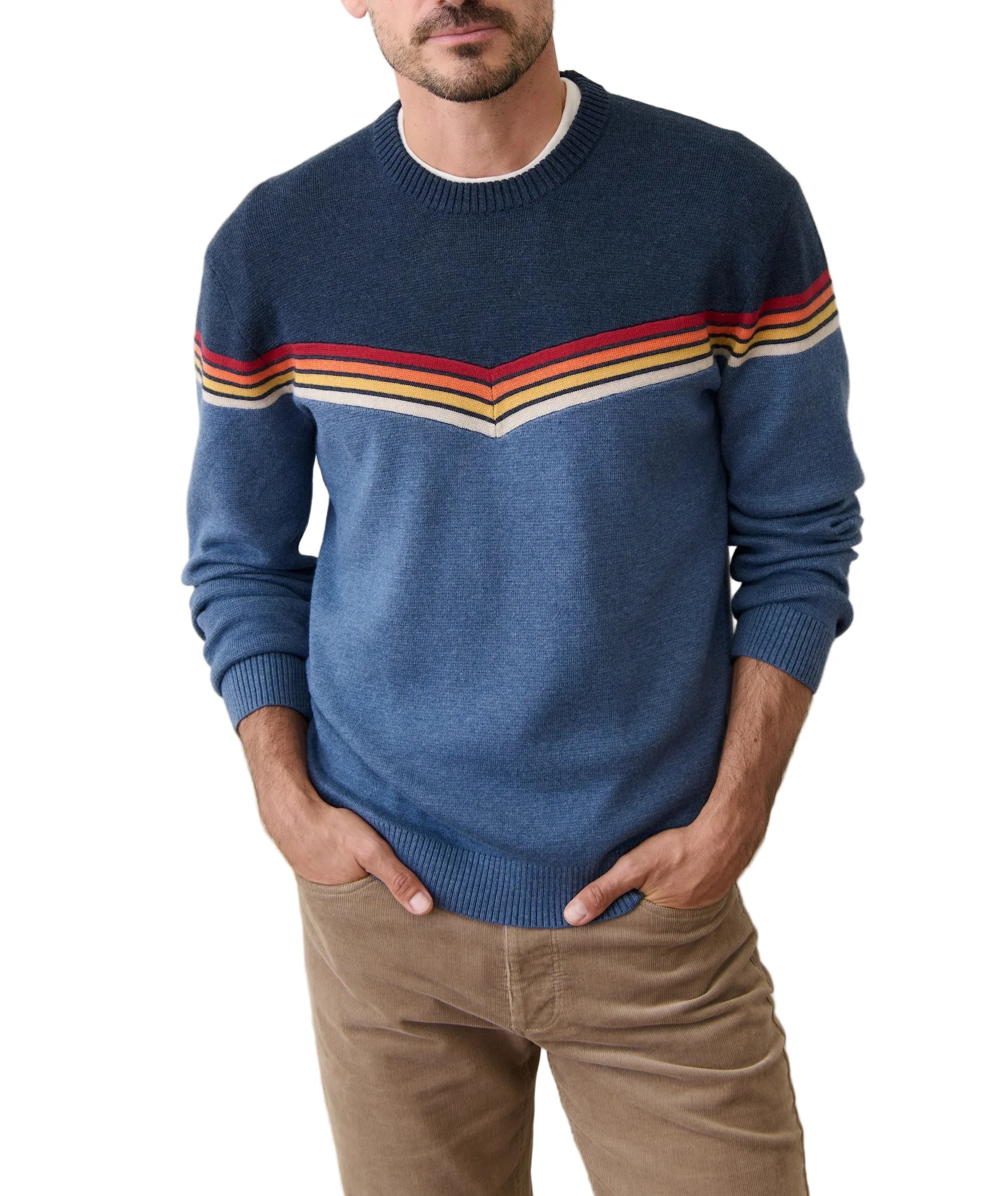 Marine Layer Mens Dean Crew Sweater - Image 2