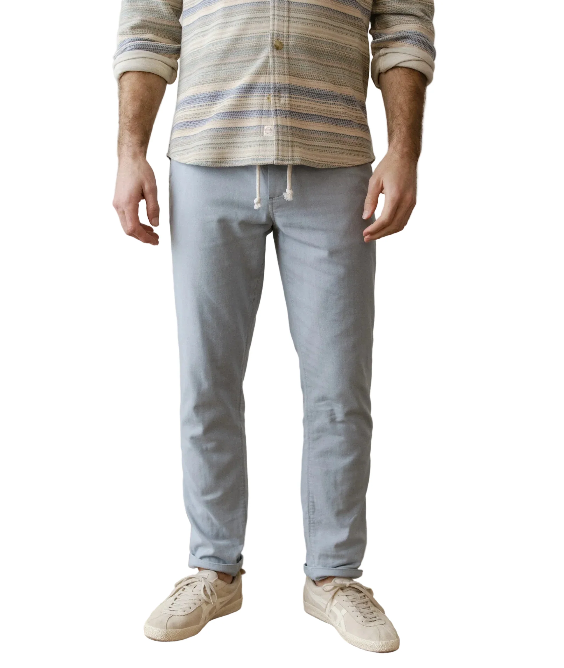 Marine Layer Mens Saturday Slim Straight Stretch Beach Pants - Image 2