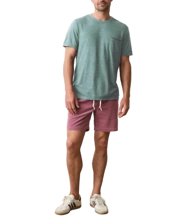 Marine Layer Mens Signature Embroidered Pocket Short Sleeve T-Shirt - Image 2